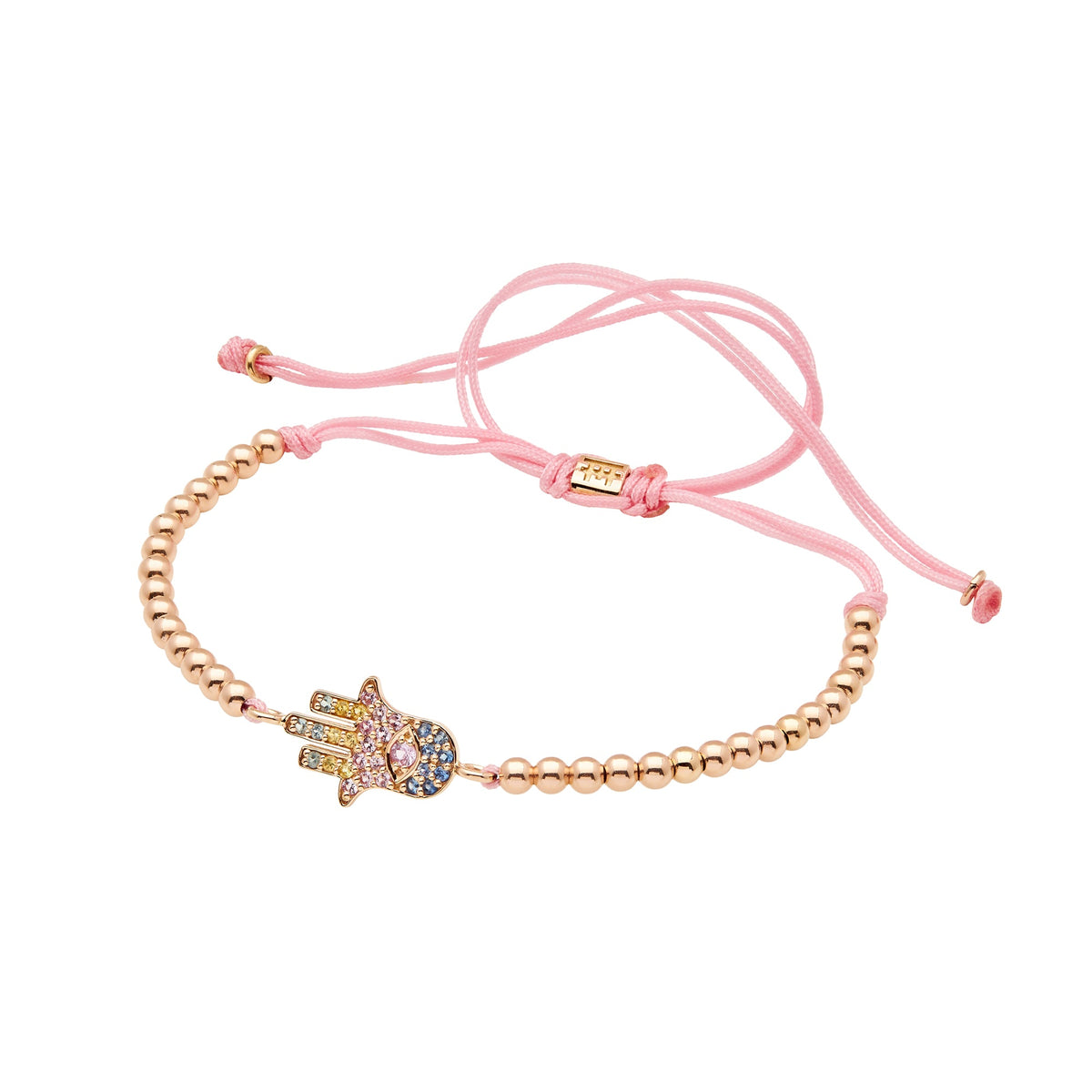 Rainbow Hamsa - Rose Gold