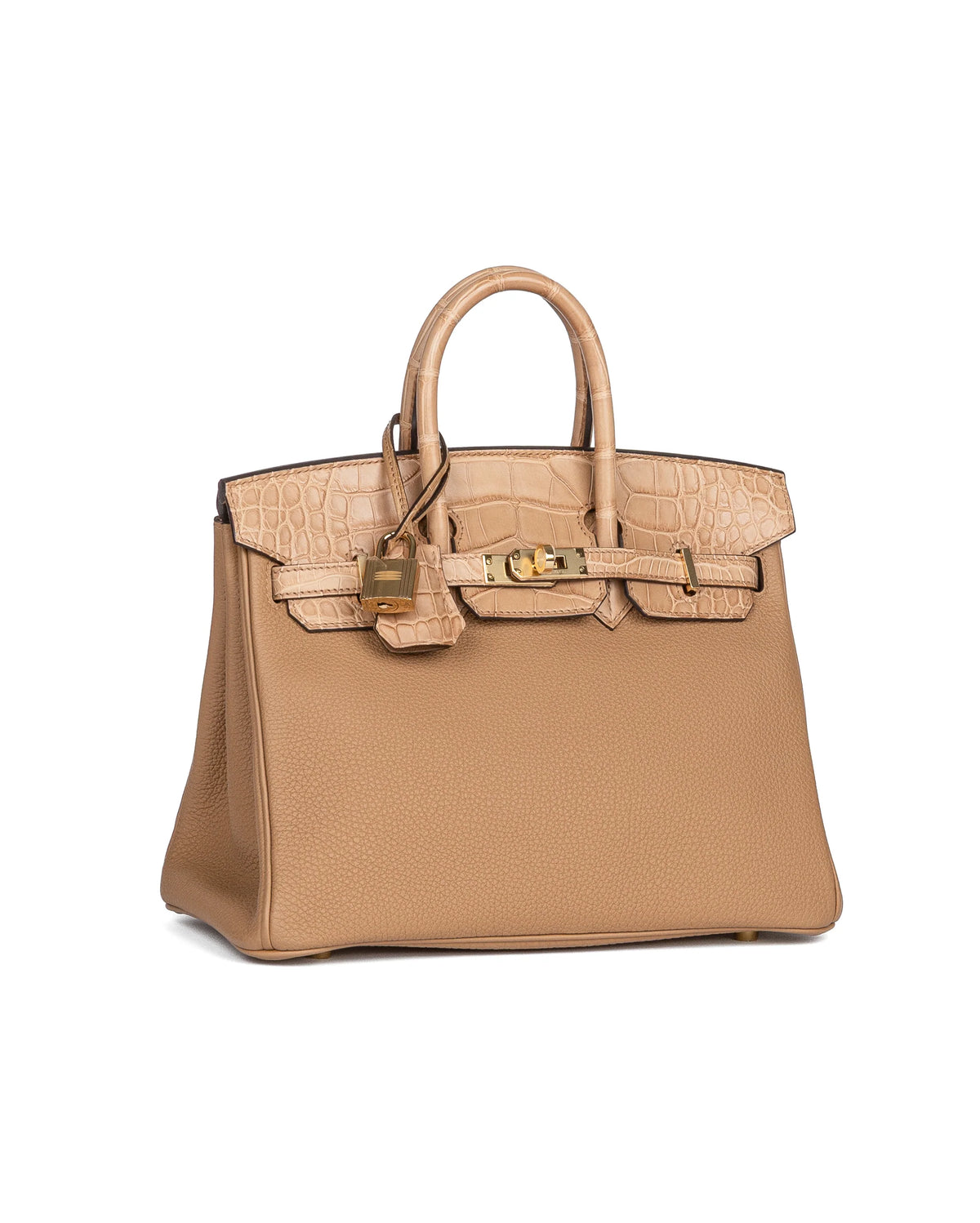 Hermès Birkin 25 Chai Matte Alligator GHW