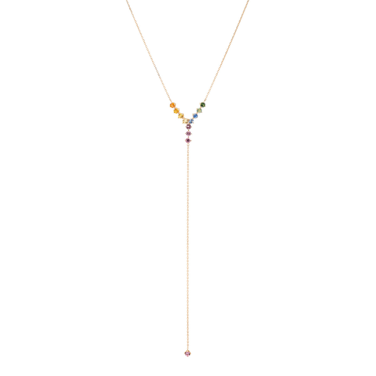 Chain Necklace - Rainbow