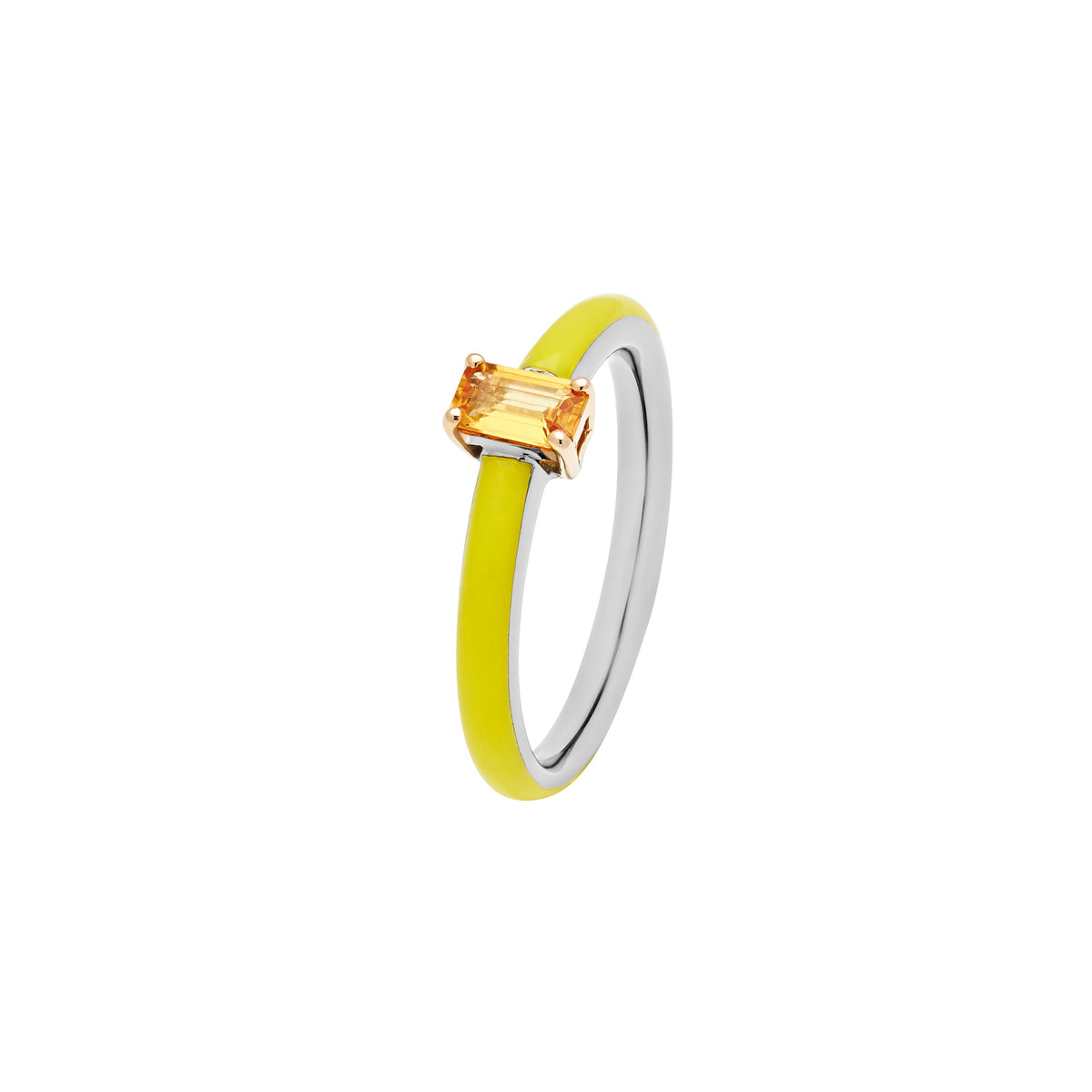 Yellow - Emerald Cut