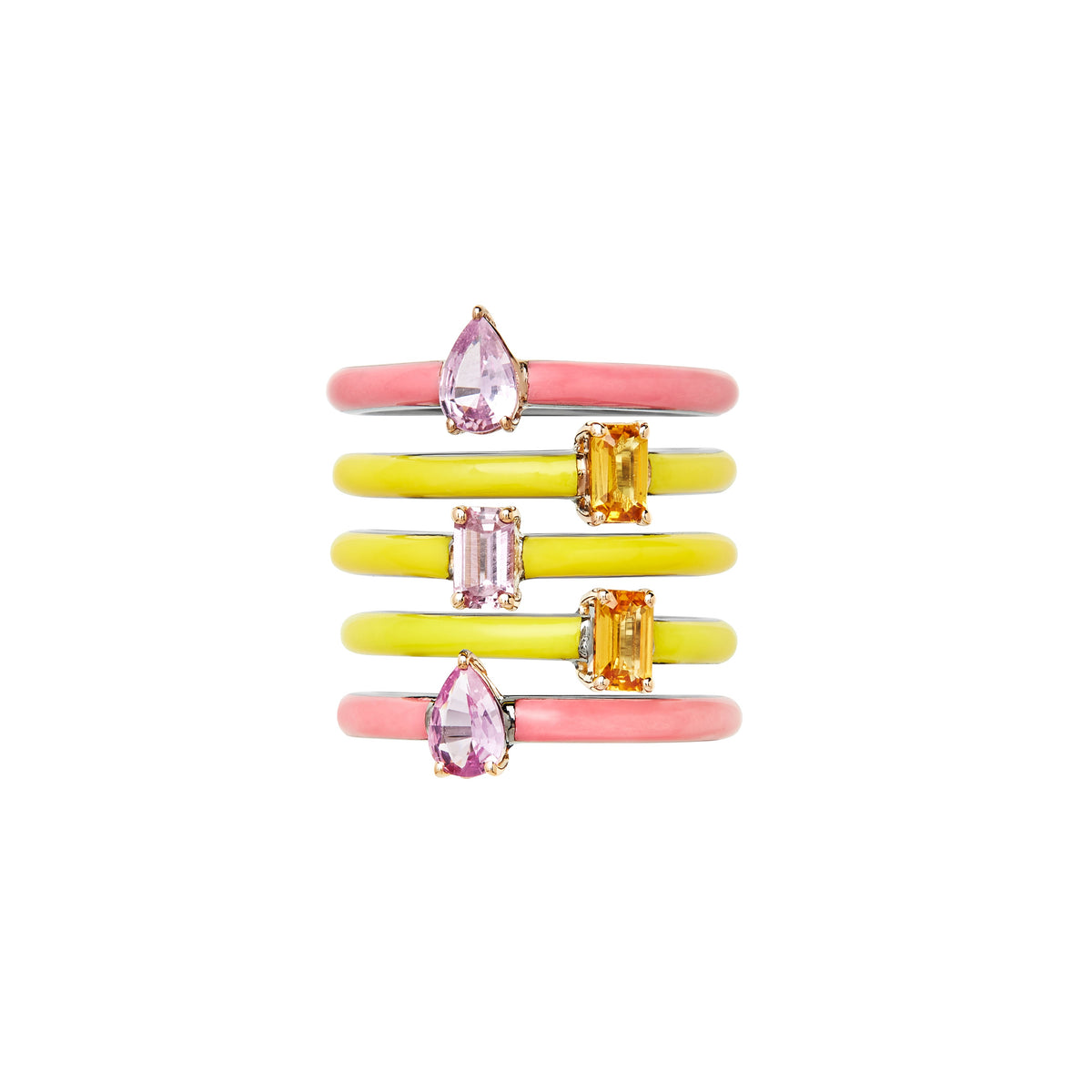 Yellow - Emerald Cut