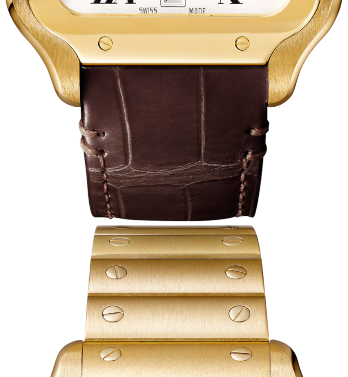 Santos de Cartier watch Ref. WGSA0042