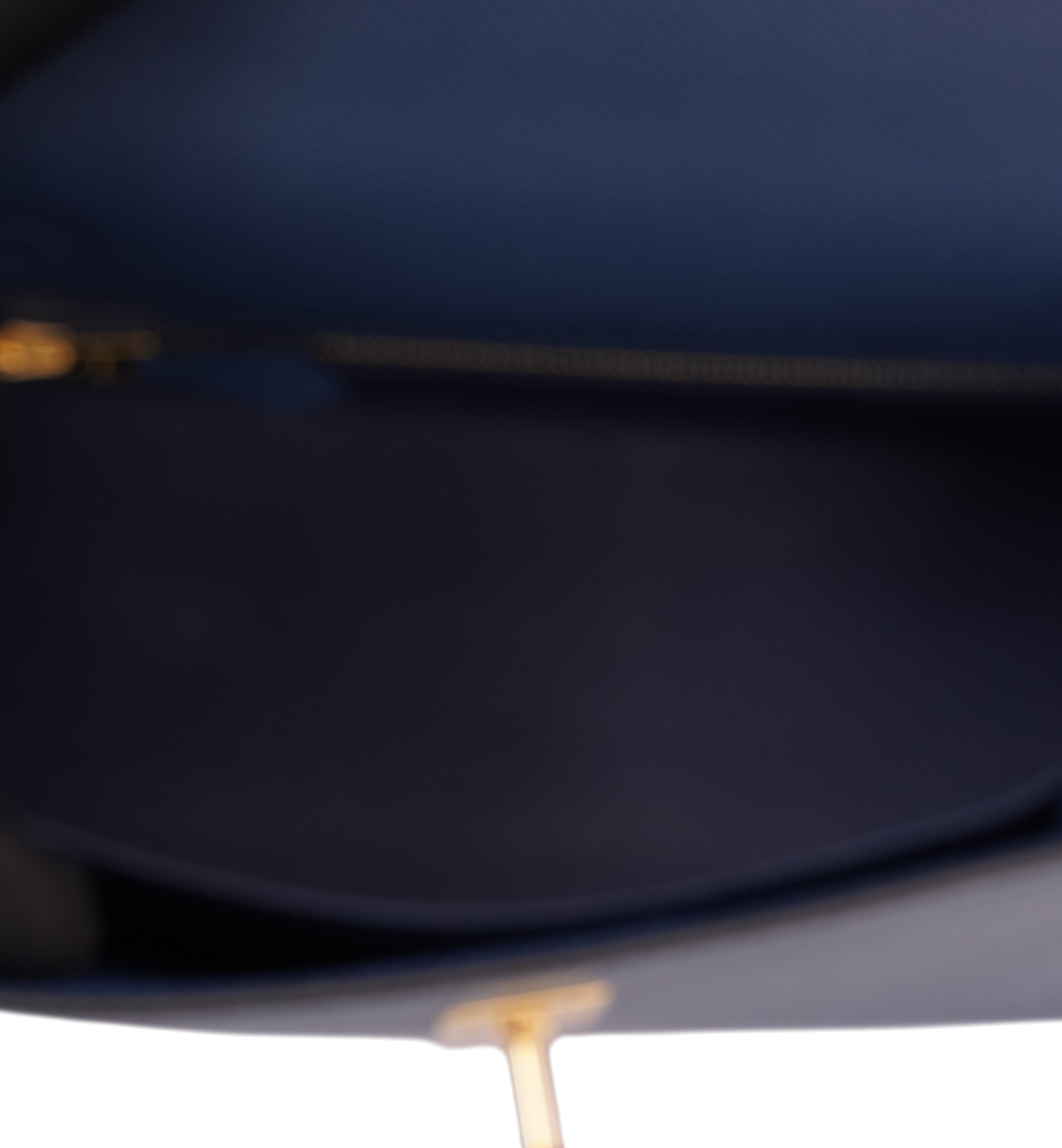 Hermès Kelly 25 Sellier Epsom Deep Blue (S4) GHW