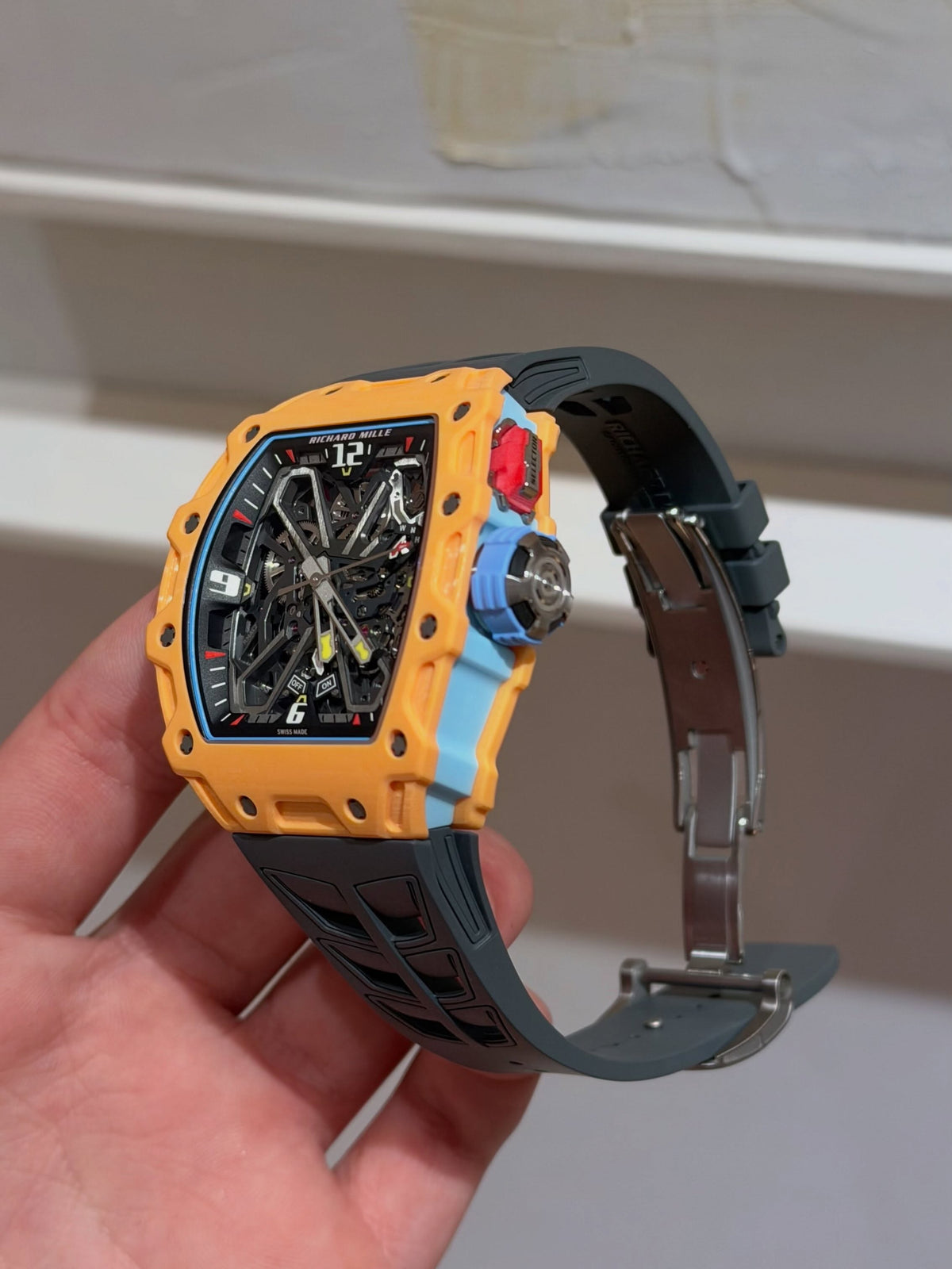 Richard Mille RM 35-03 'Rafael Nadal' Salmon Quartz TPT