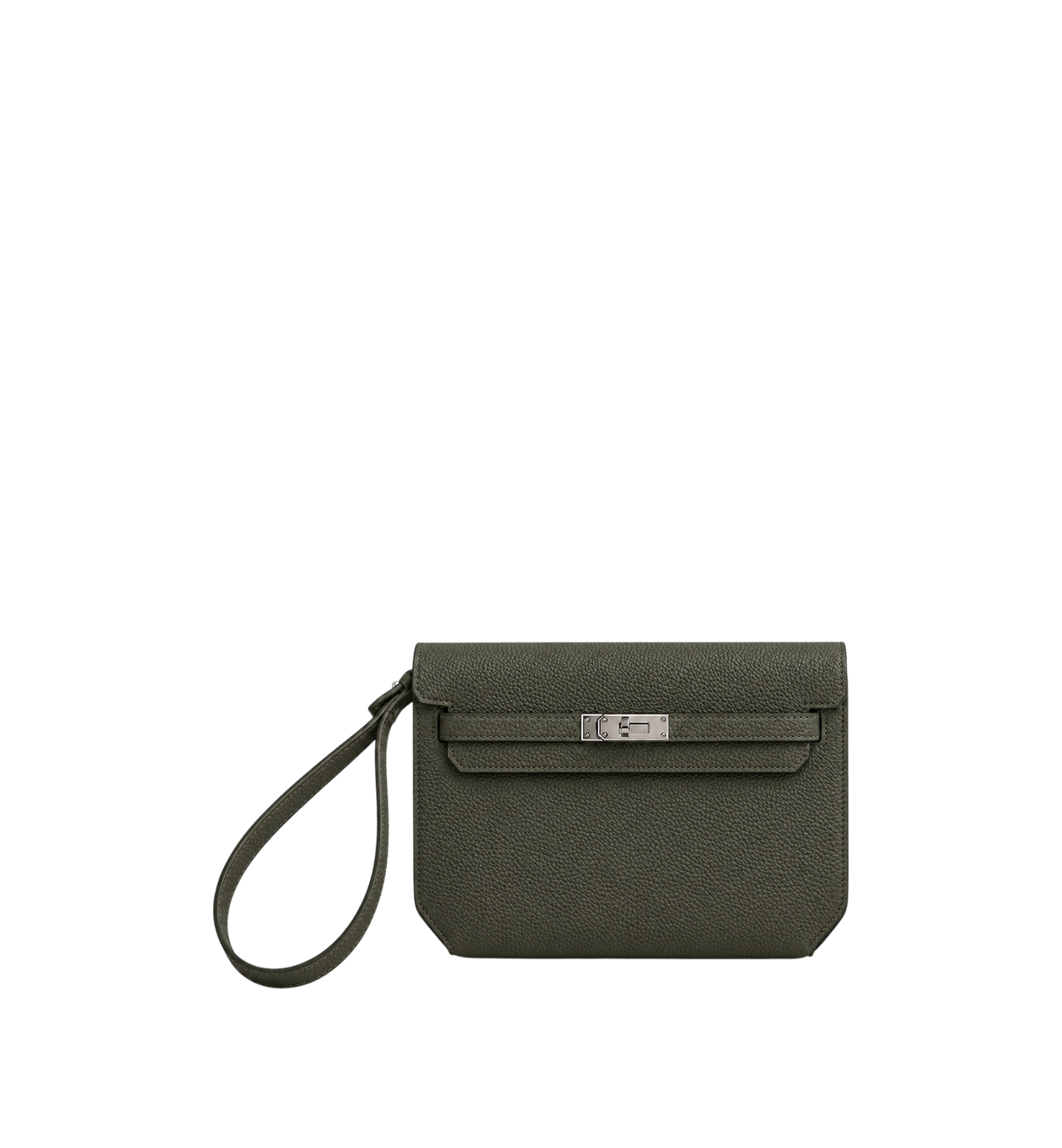 Hermès Kelly Dépêches 25 Vert Mangrove Togo PHW