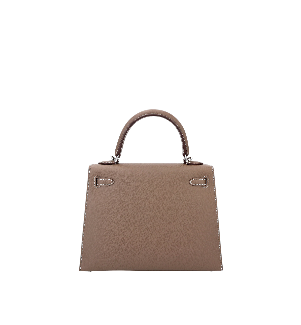 Hermès Kelly 25 Sellier Etoupe (18) Epsom PHW