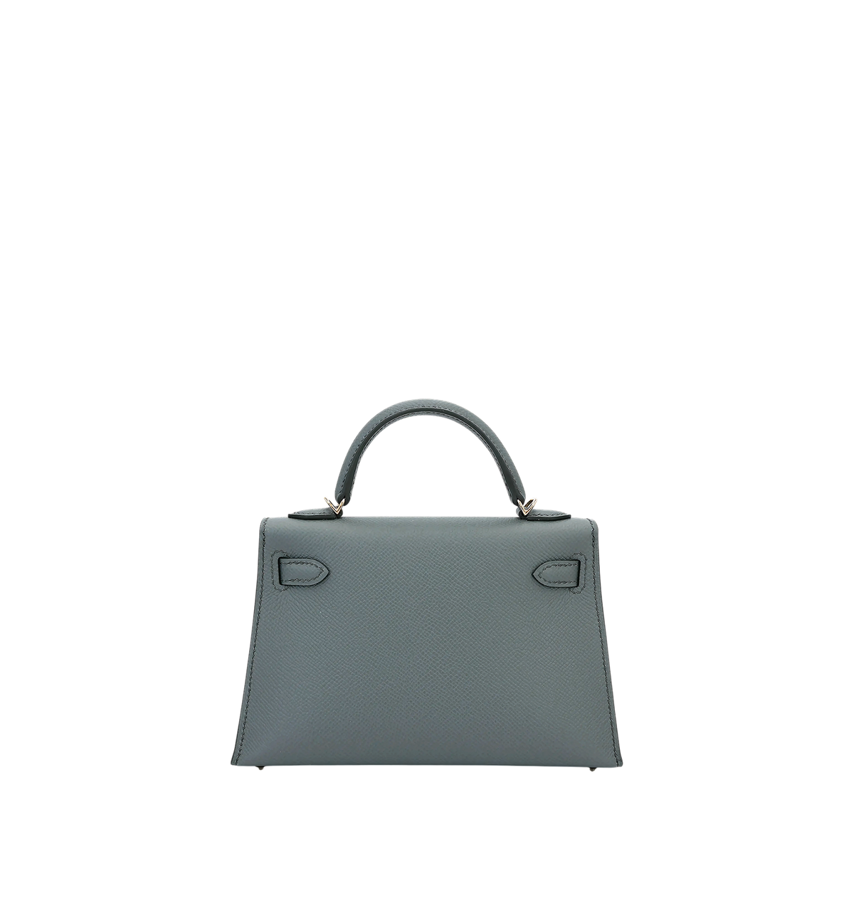 Hermès Kelly Mini Vert Amande Epsom Permabrass Hardware