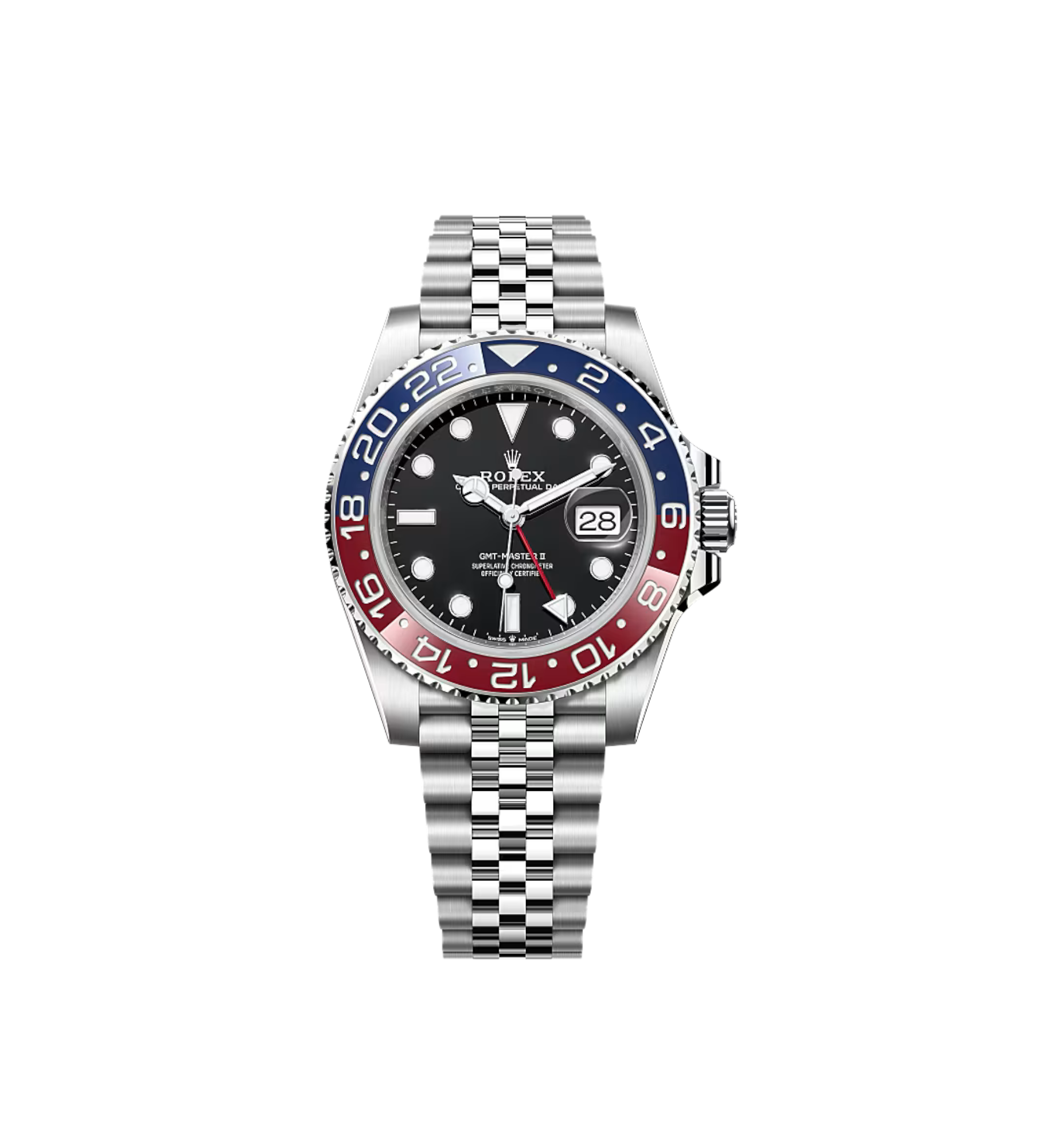 Rolex GMT-Master II 40 Ref. 126710BLRO - Jubilee Bracelet black