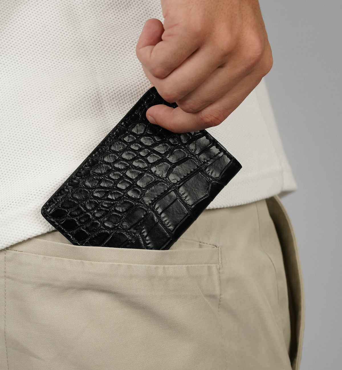 Louis Vuitton Black Crocodile Pocket Organizer