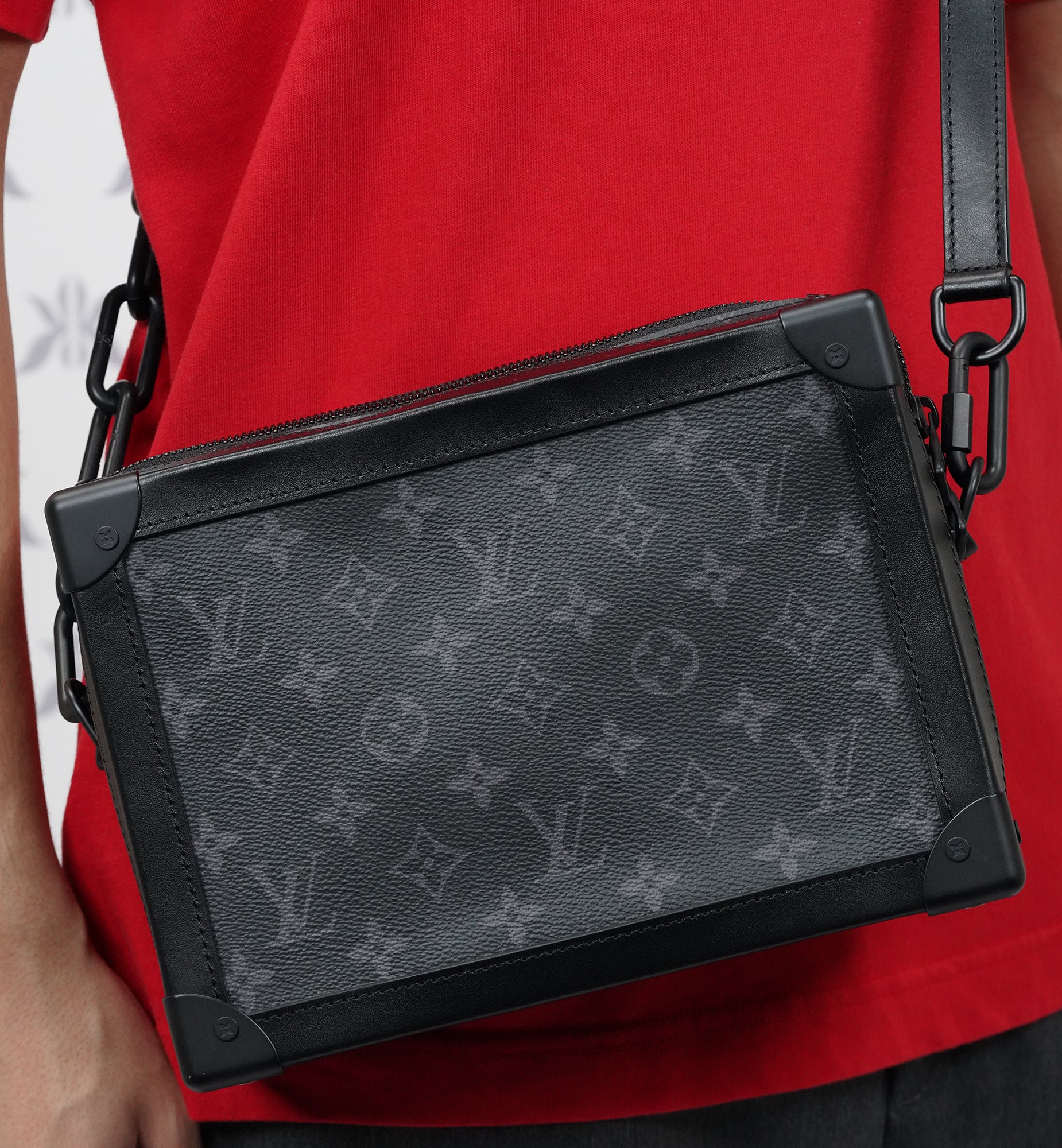 Louis Vuitton Soft Trunk Monogram Eclipse Black