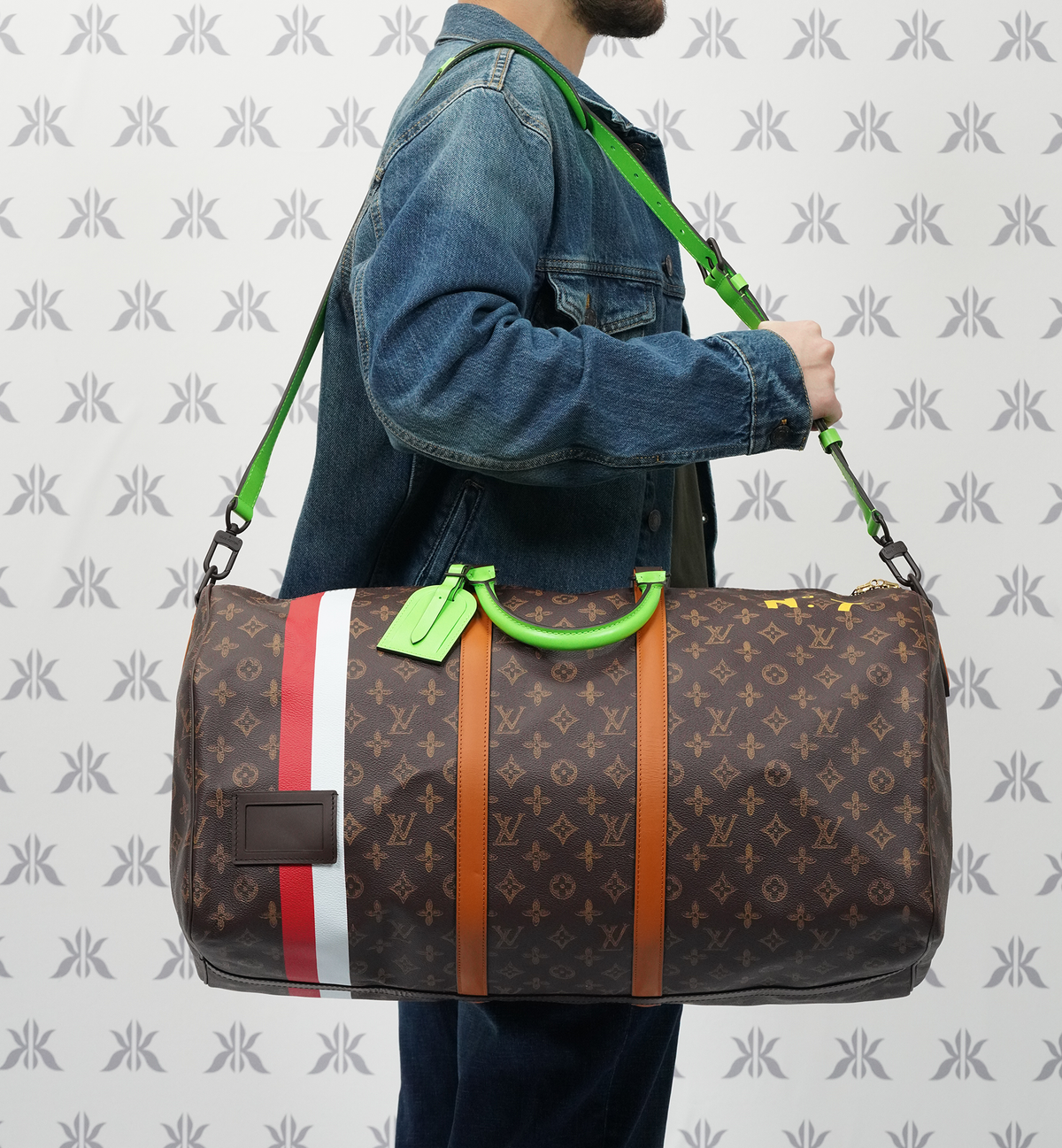 Louis Vuitton Keepall 55 Bandouliere Monogram T oeil