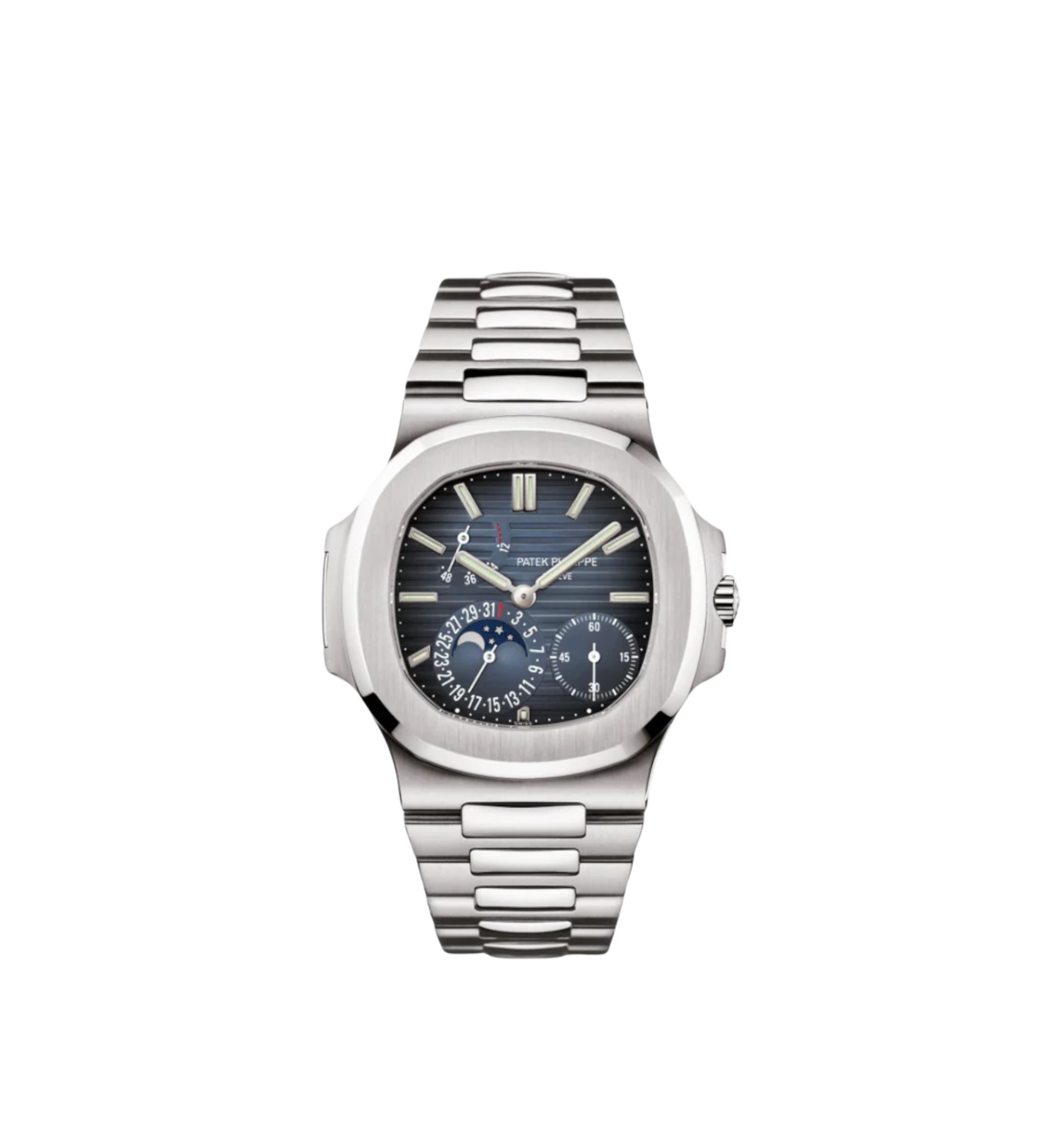 Patek Philippe Nautilus Ref. 5712/1A-001 – Stainless Steel, Moon Phase, Power Reserve - 40mm