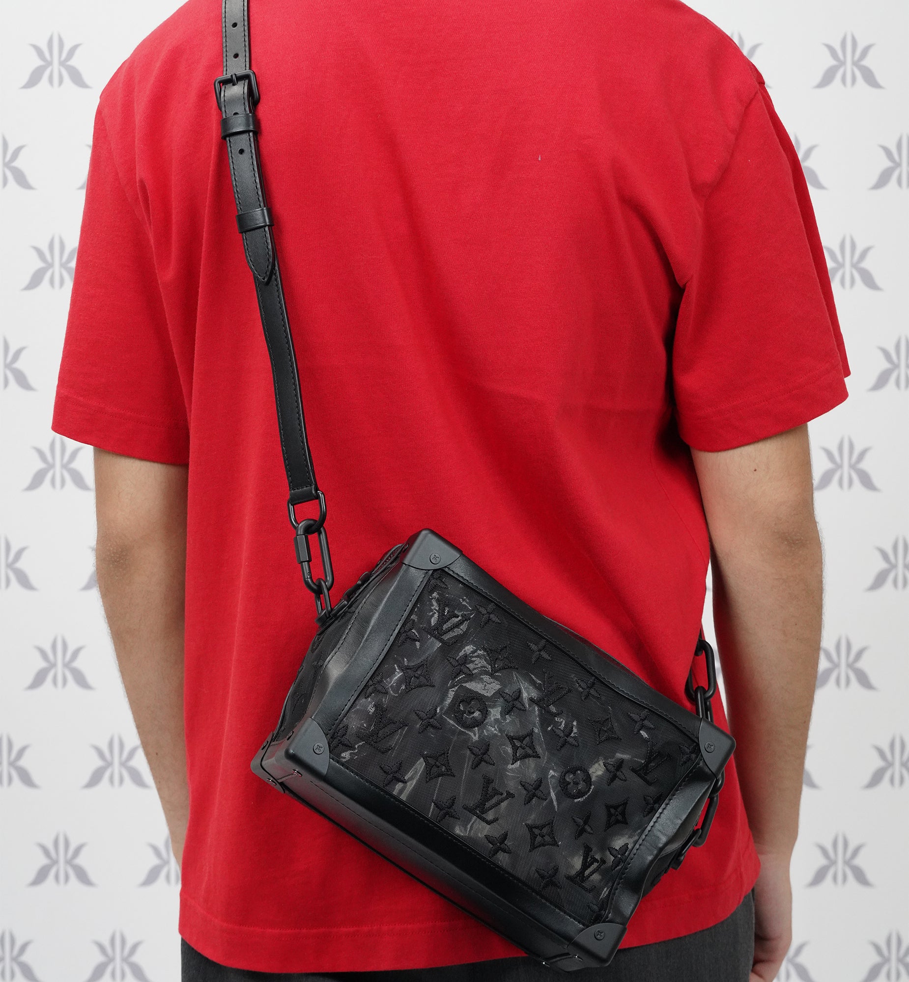 Louis Vuitton Monogram Embroidered Mesh Soft Trunk
