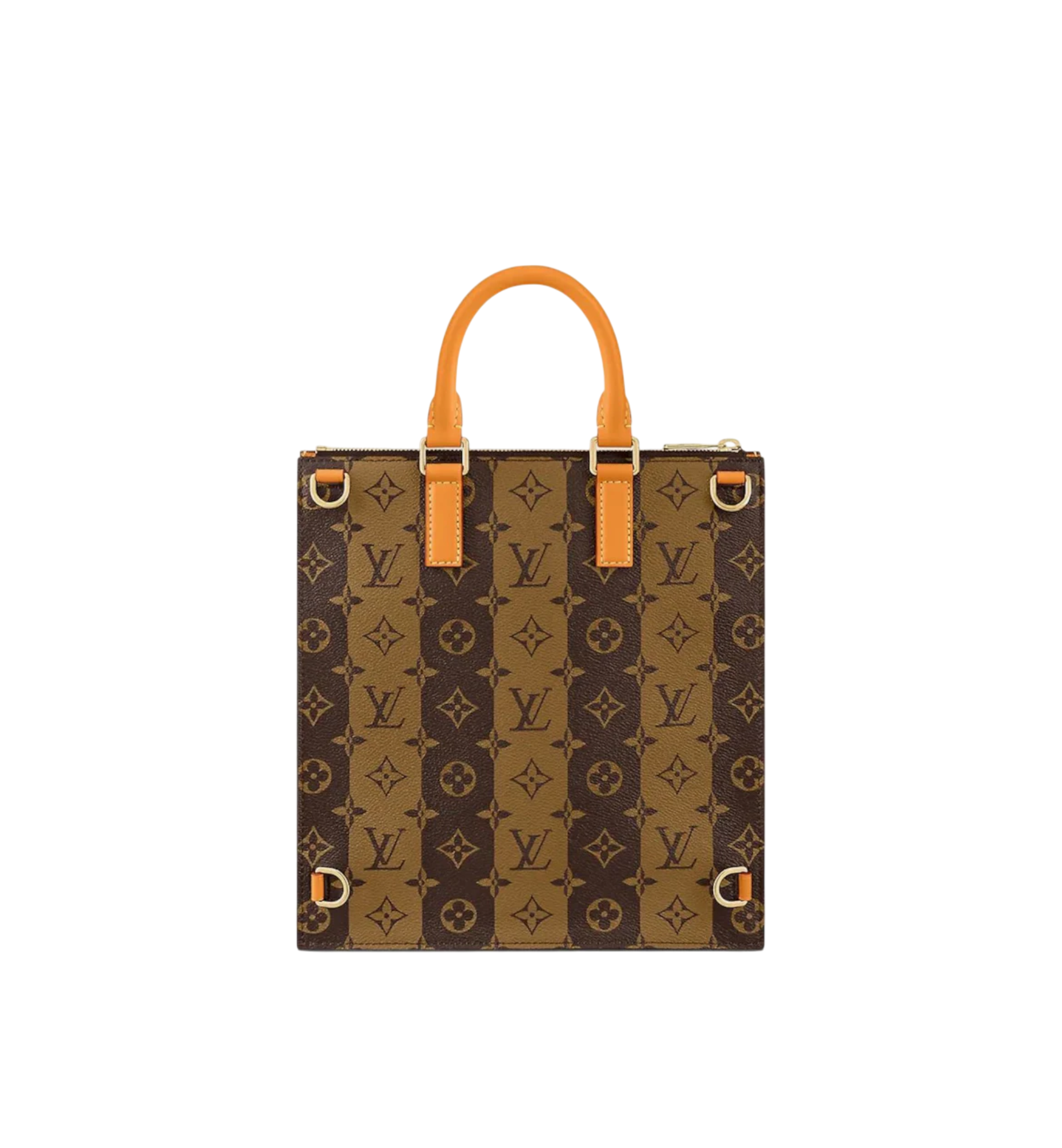 Louis Vuitton Sac Plat LV Squared Monogram Stripe Messenger Handbag