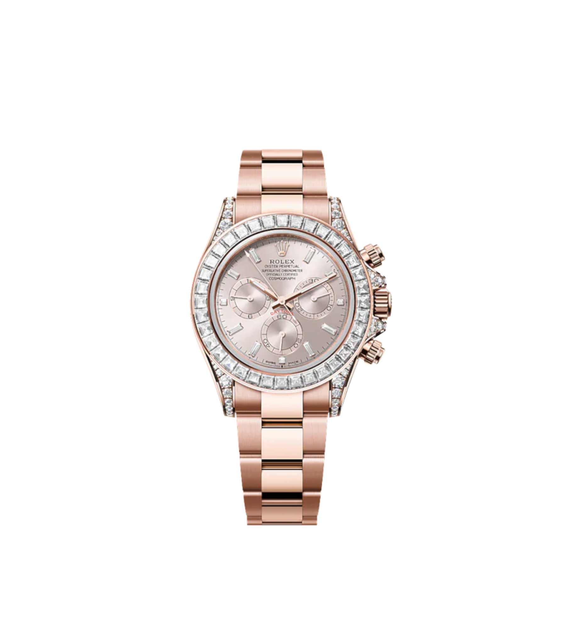 Cosmograph Daytona 40 Ref. 126595TBR - Sundust, diamond-set