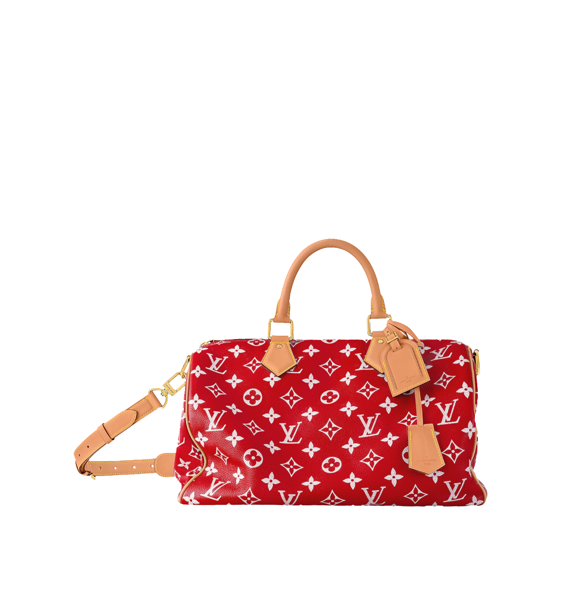 Louis Vuitton Speedy P9 Bandouliere 40 Rouge