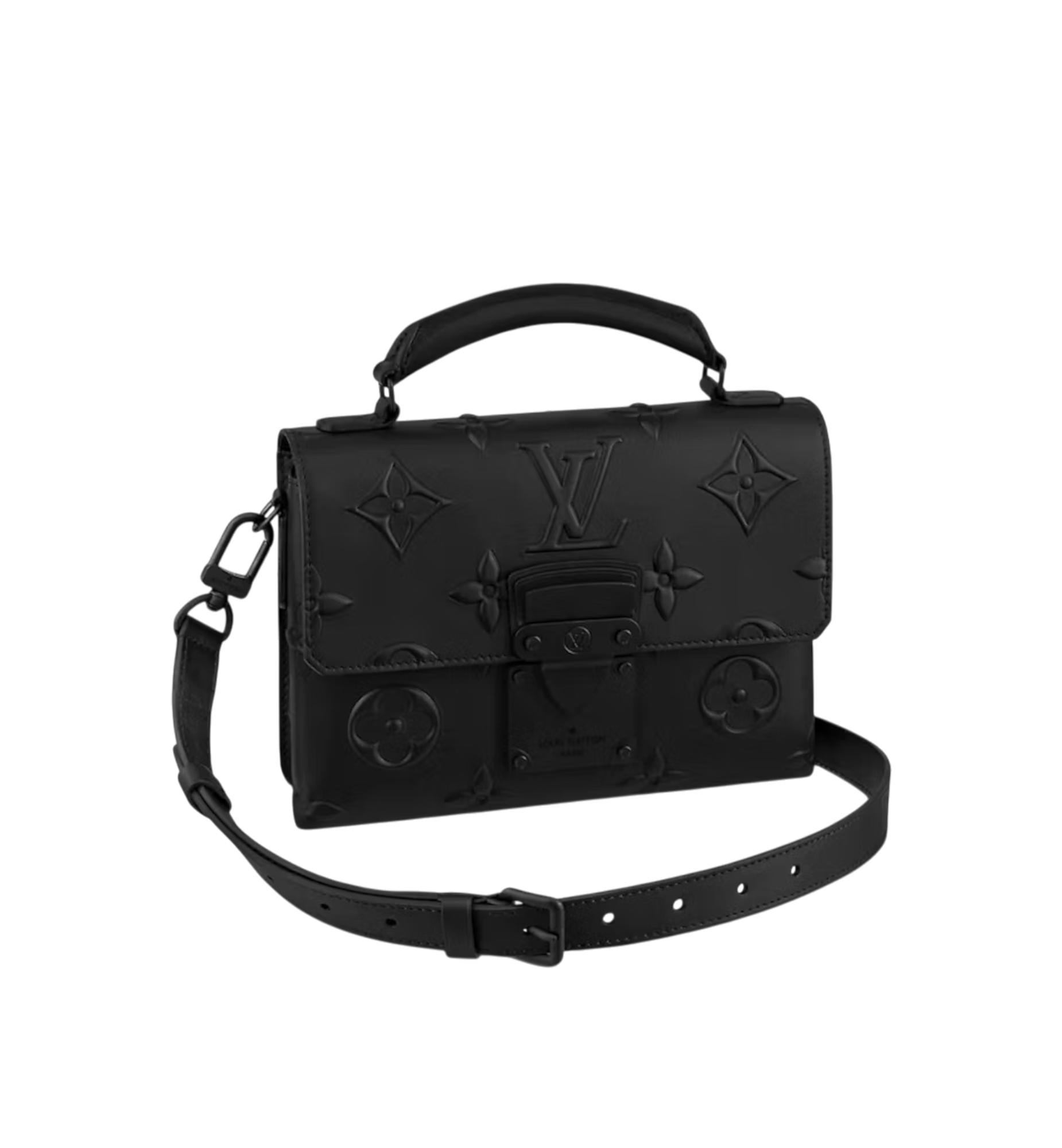 Louis Vuitton Monogram Seal Ambassadeur PM Black | Luxury Brief Bag