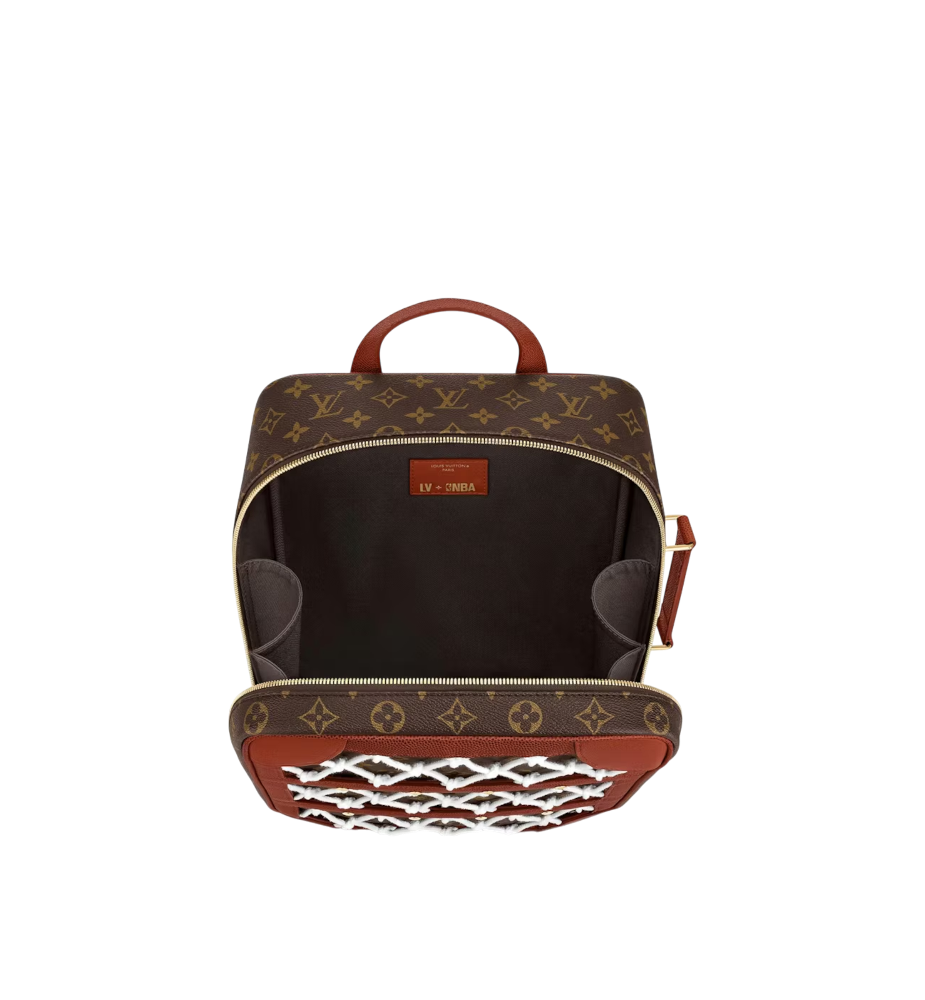 LOUIS VUITTON x NBA SHOES BOX BACKPACK MONOGRAM CANVAS
