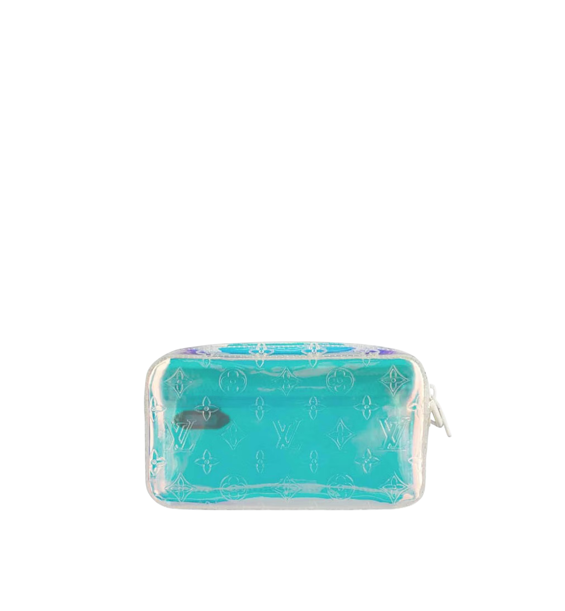 LOUIS VUITTON POCHETTE VOLGA MONOGRAM PRISM NEON TRANSPARENT