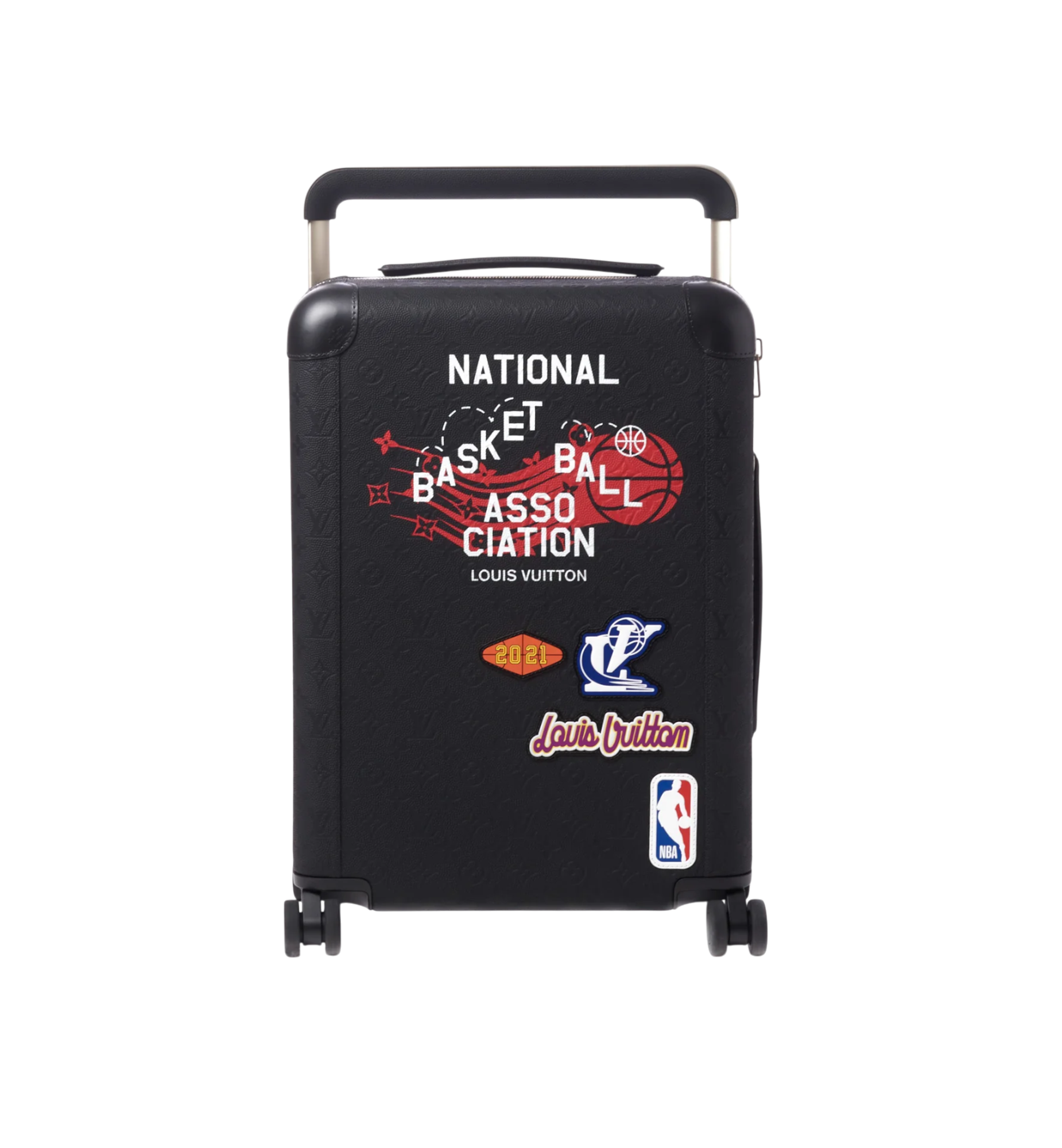 LOUIS VUITTON NBA HORIZON 55 BLACK LEATHER