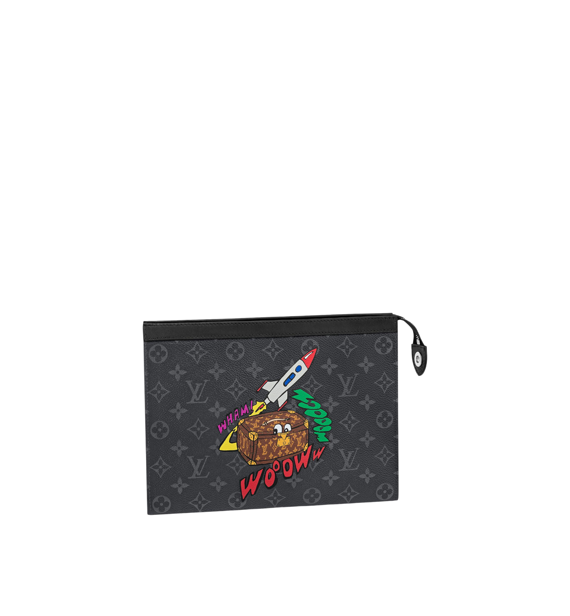 Louis Vuitton Pochette Voyage Mm Monogram Eclipse