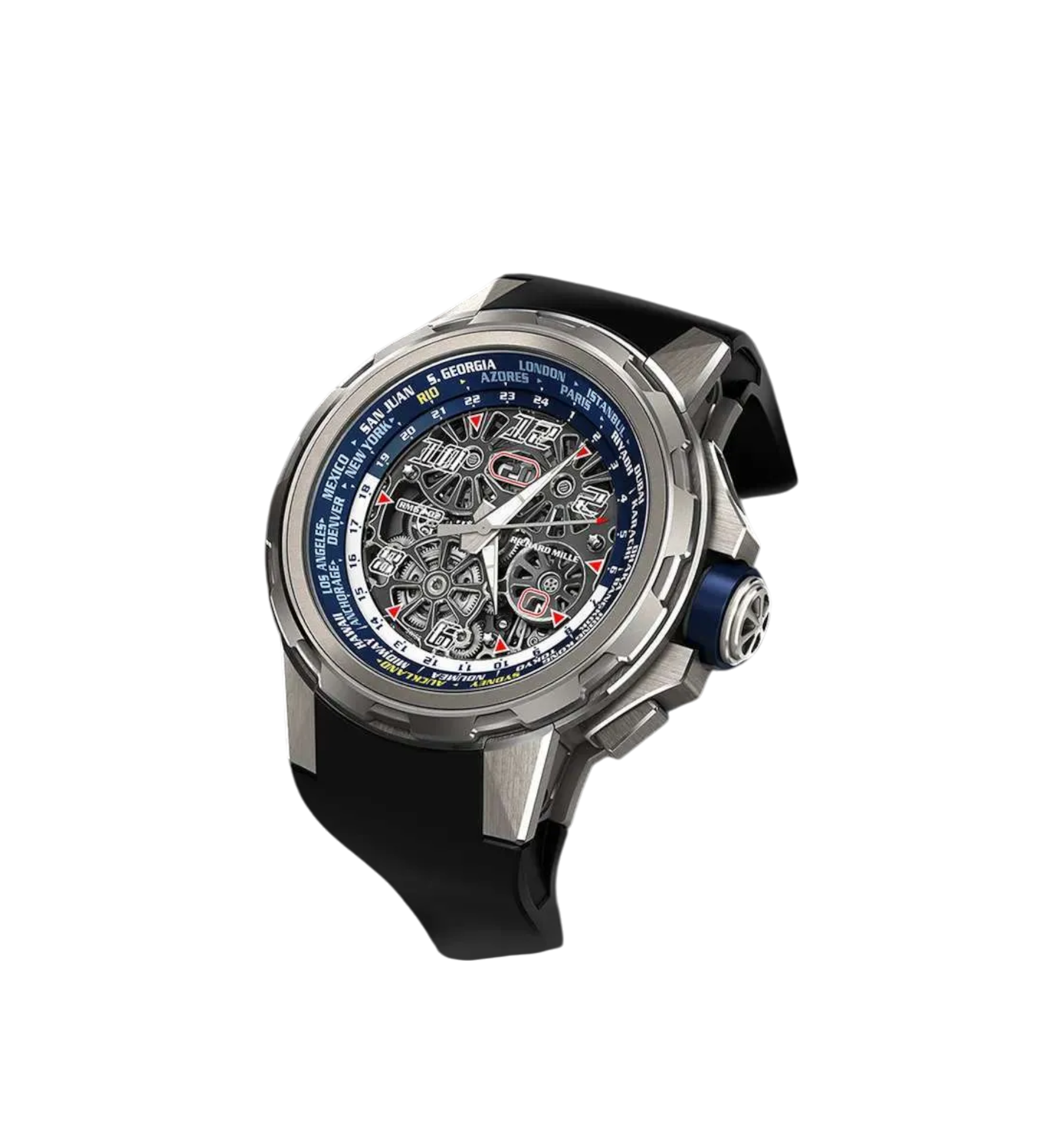 Richard Mille RM 63-02 Automatic Winding "Worldtimer"