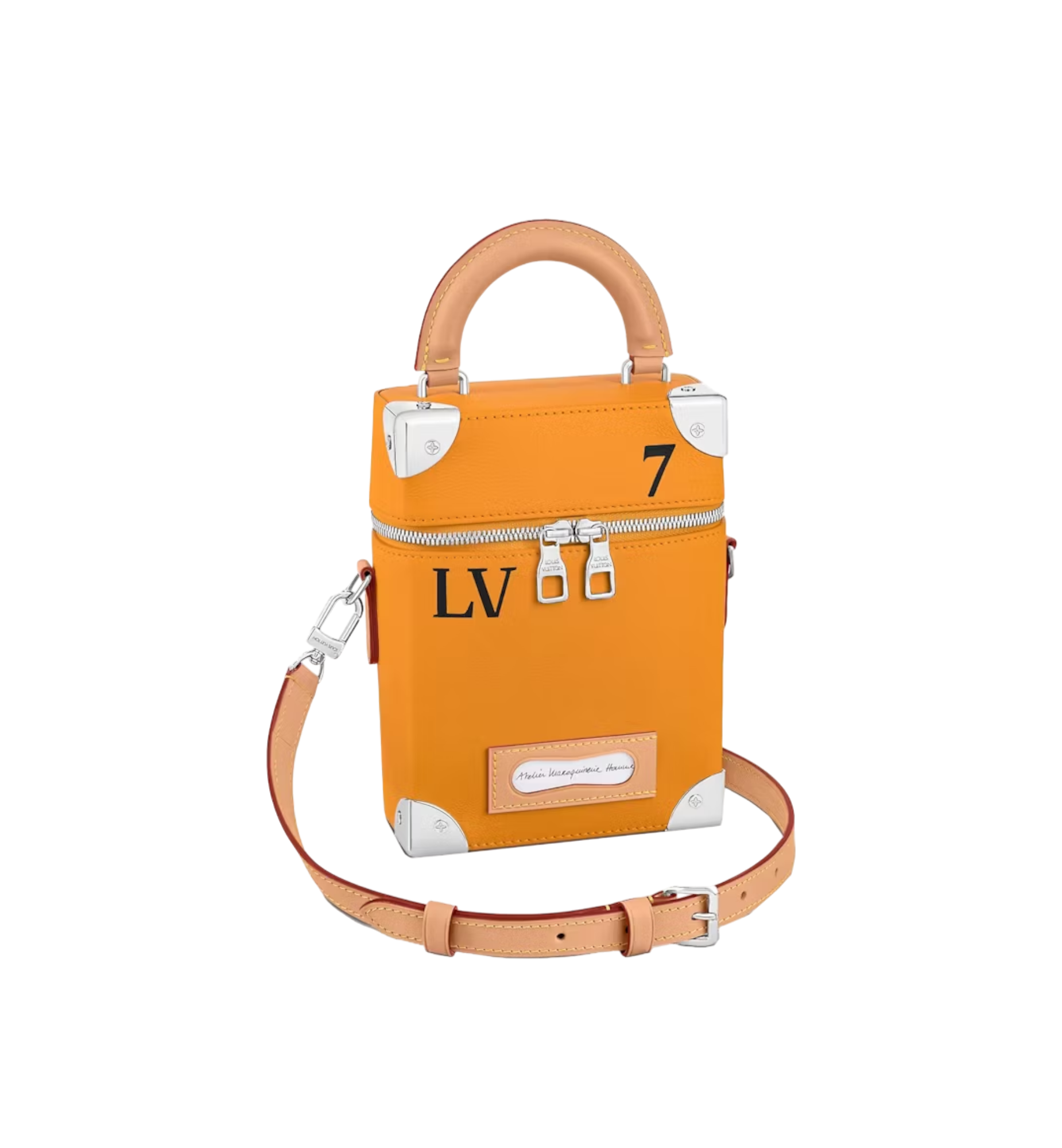Louis Vuitton Vertical Box Trunk T. Oeil Saffron | Iconic Yellow