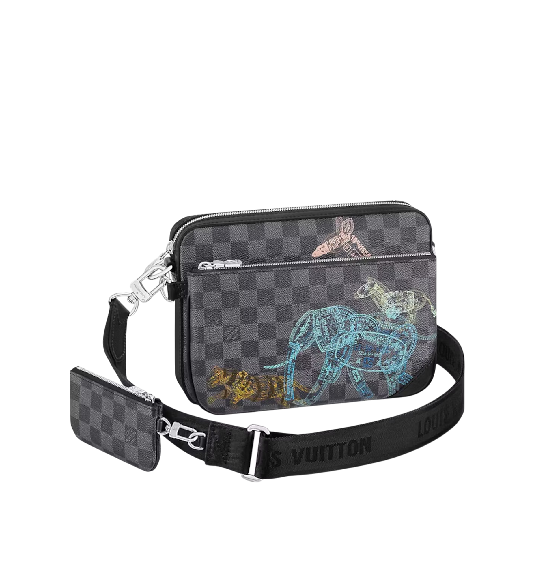 Louis Vuitton Trio Messenger Damier Graphite