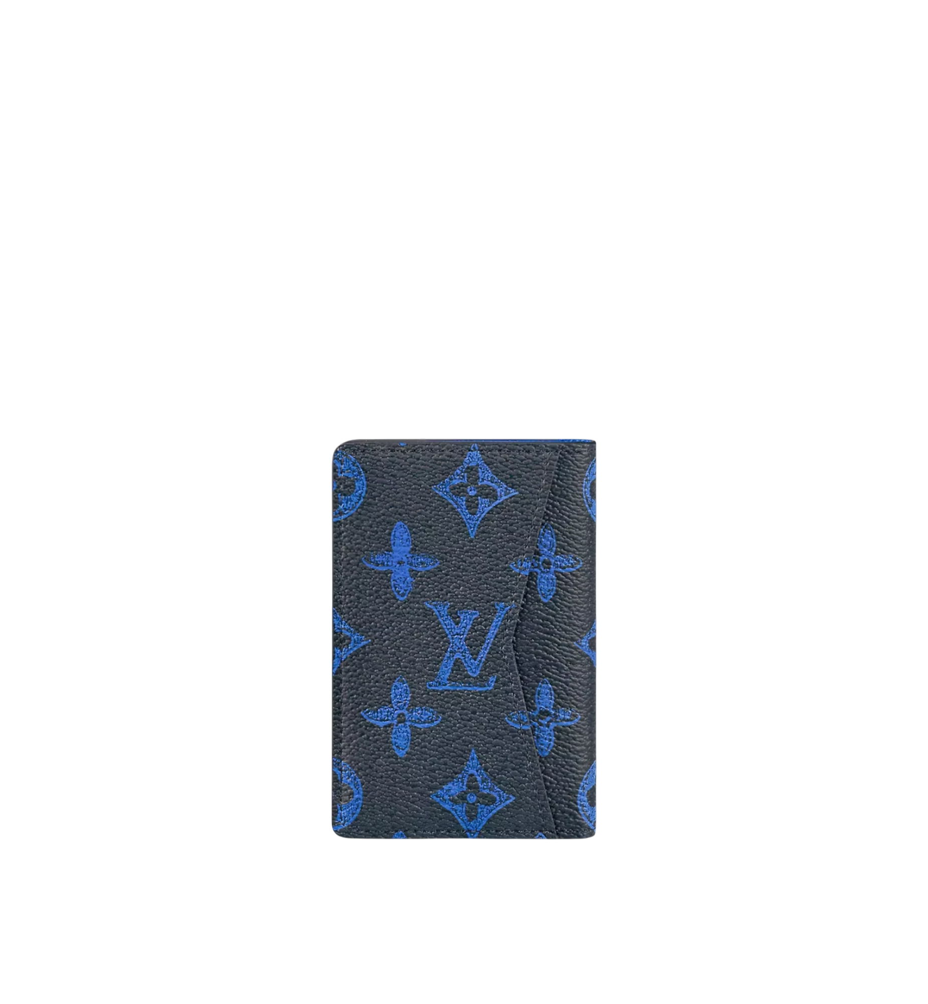 LOUIS VUITTON VINTAGE MONOGRAM EVERYDAY POCKET ORGANIZER BLUE