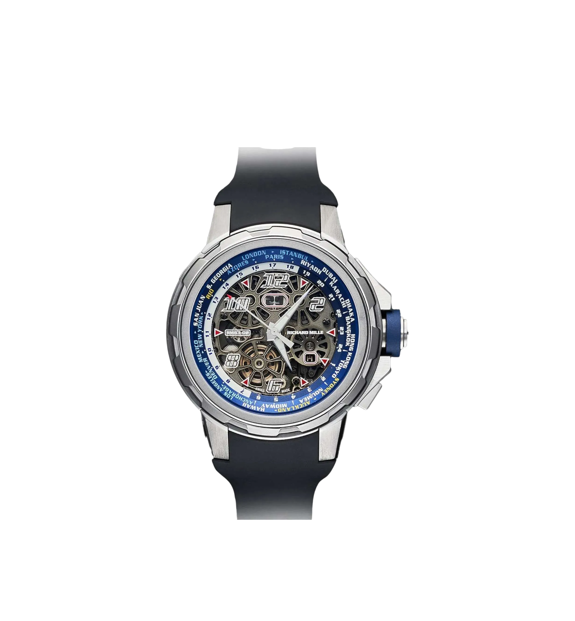 Richard Mille RM 63-02 Automatic Winding "Worldtimer"