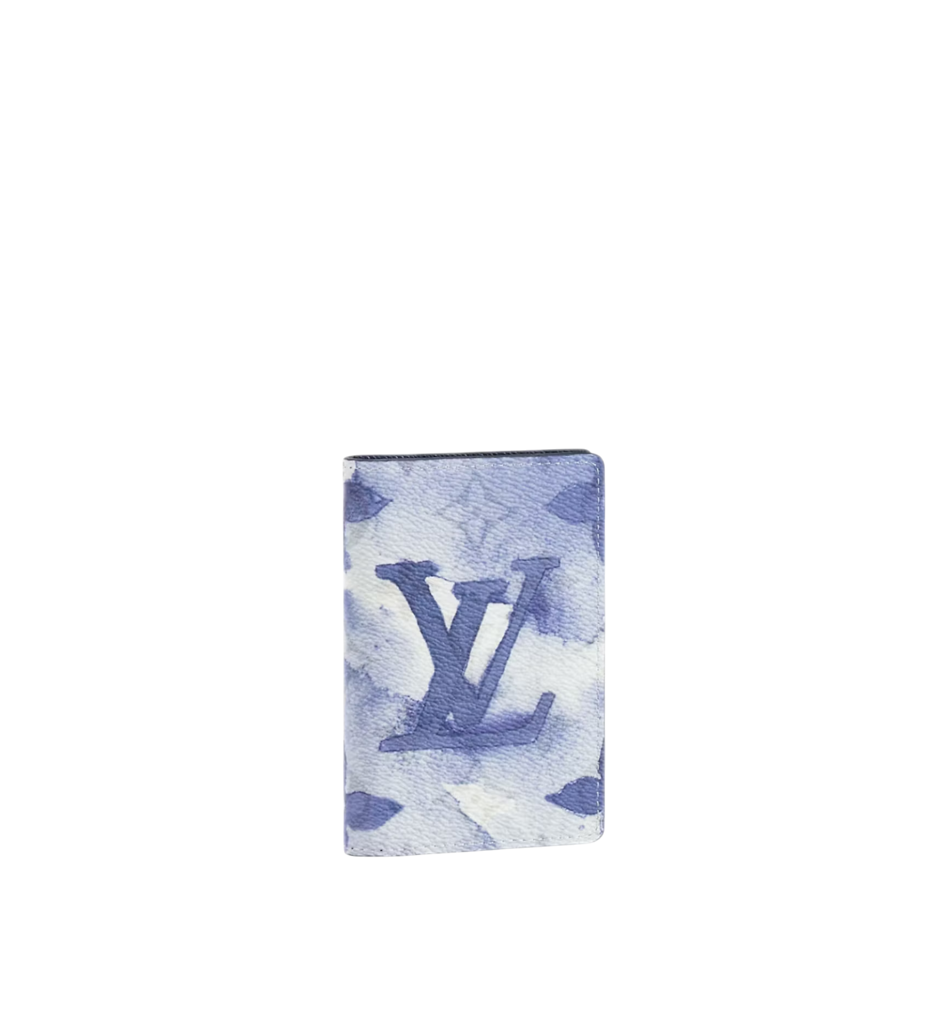 LOUIS VUITTON MONOGRAM WATERCOLOR POCKET ORGANIZER BLUE