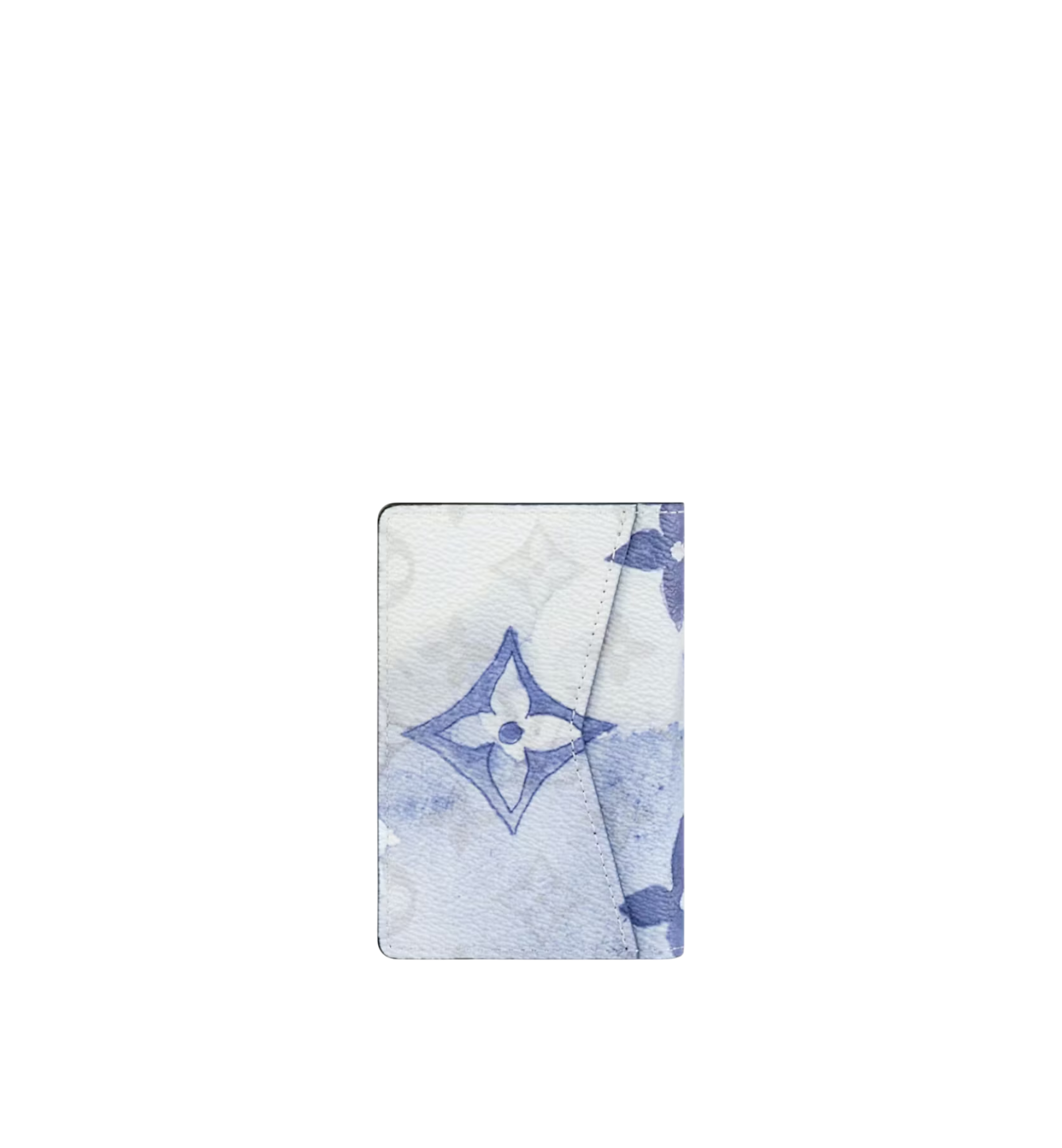 LOUIS VUITTON MONOGRAM WATERCOLOR POCKET ORGANIZER BLUE