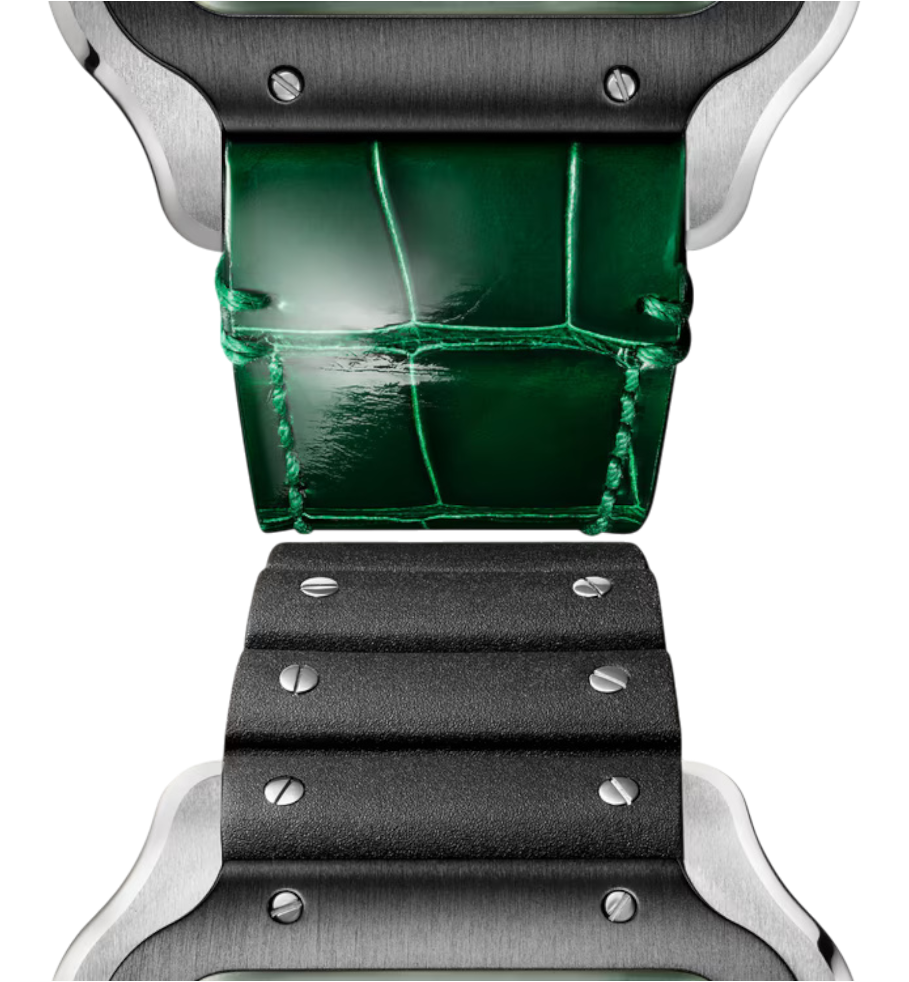 Santos de Cartier watch Ref. WSSA0055 - Large