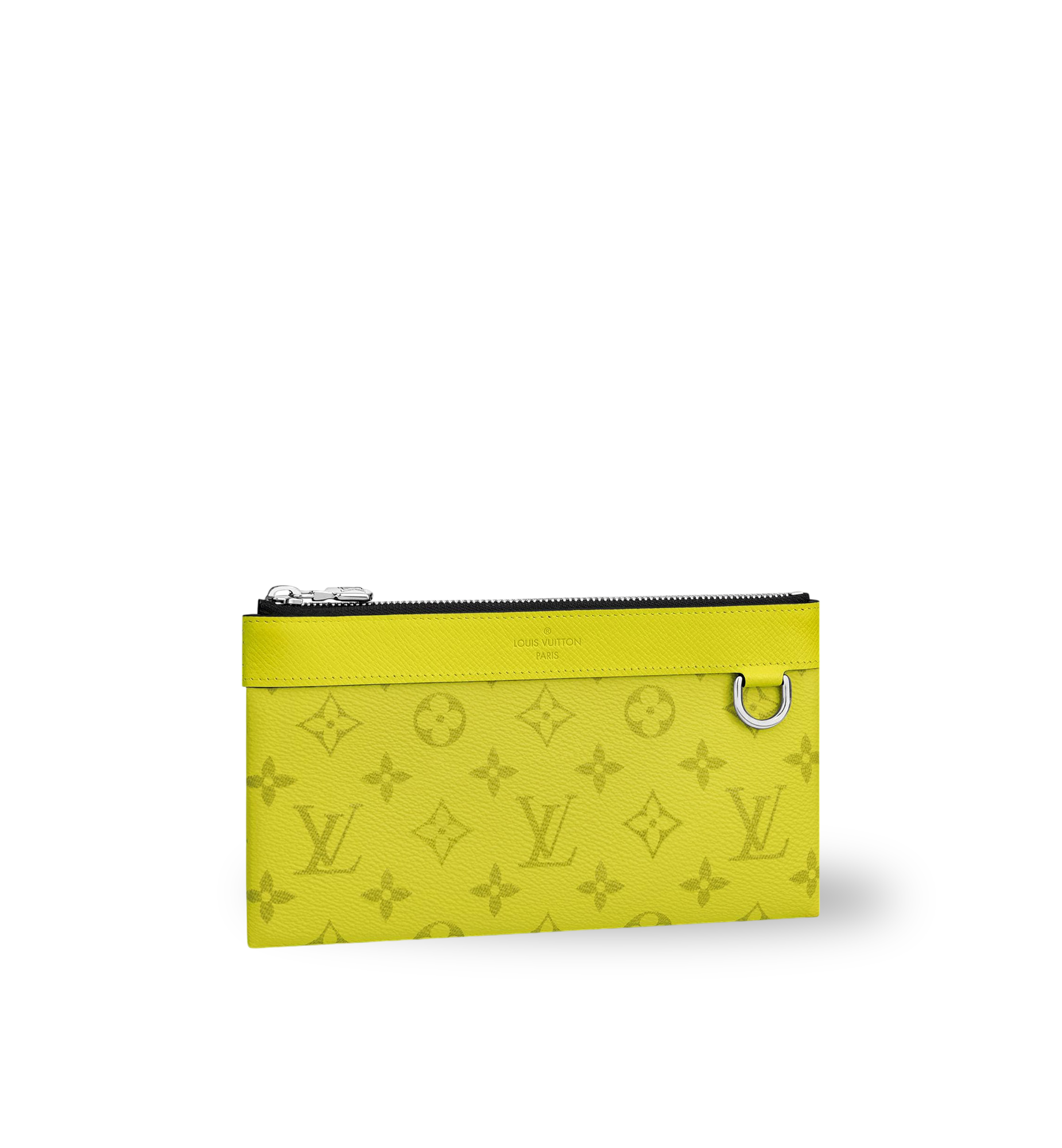 LOUIS VUITTON DISCOVERY POCHETTE TAIGARAMA YELLOW