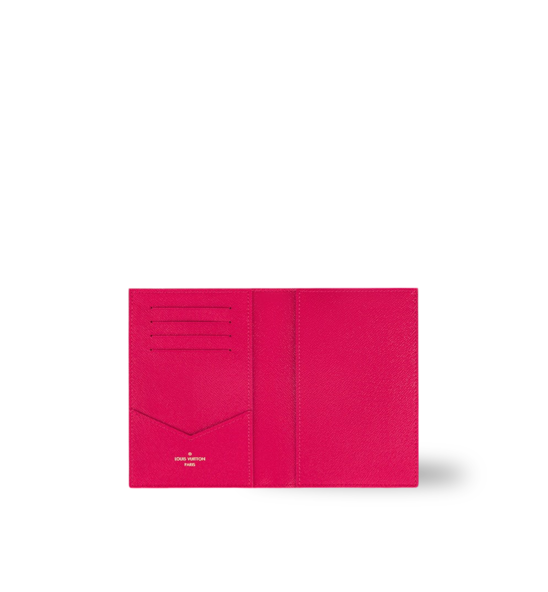 LOUIS VUITTON PASSPORT COVER MONOGRAM VIVIENNE FUCHSIA
