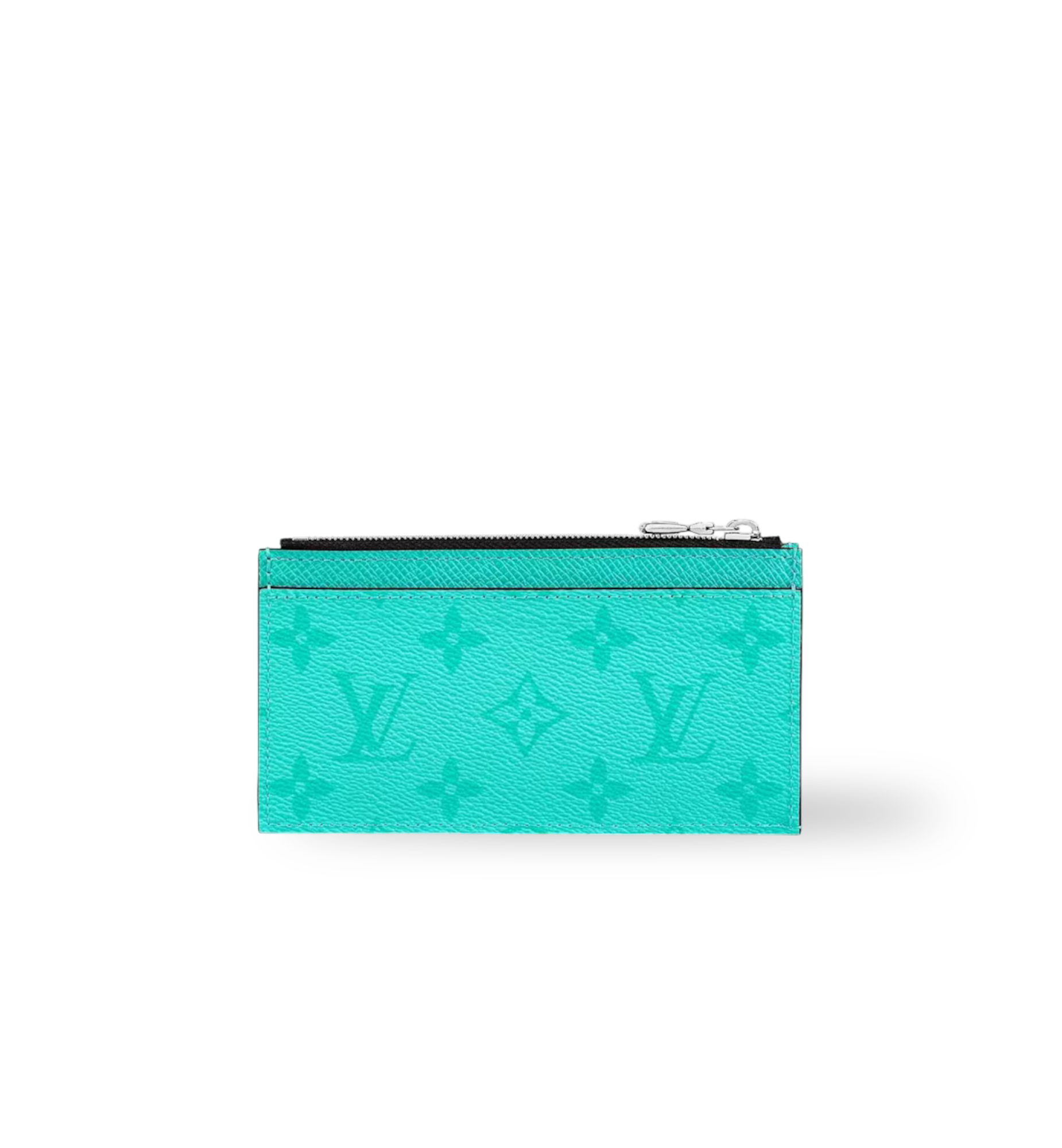 LOUIS VUITTON MONOGRAM TAIGA COIN CARD HOLDER GREEN