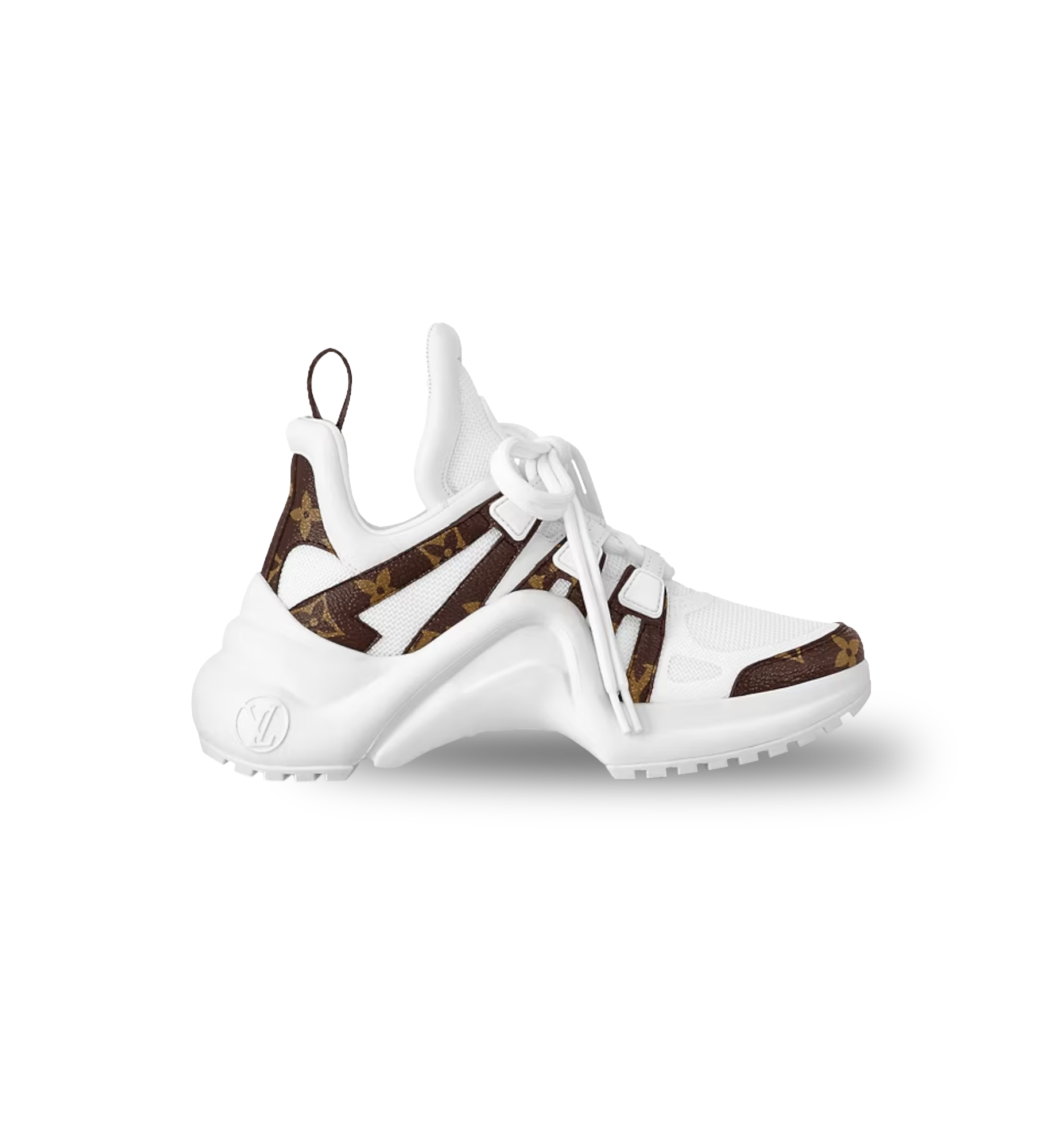 Louis Vuitton Archlight White Monogram Canvas Coated And Leather
