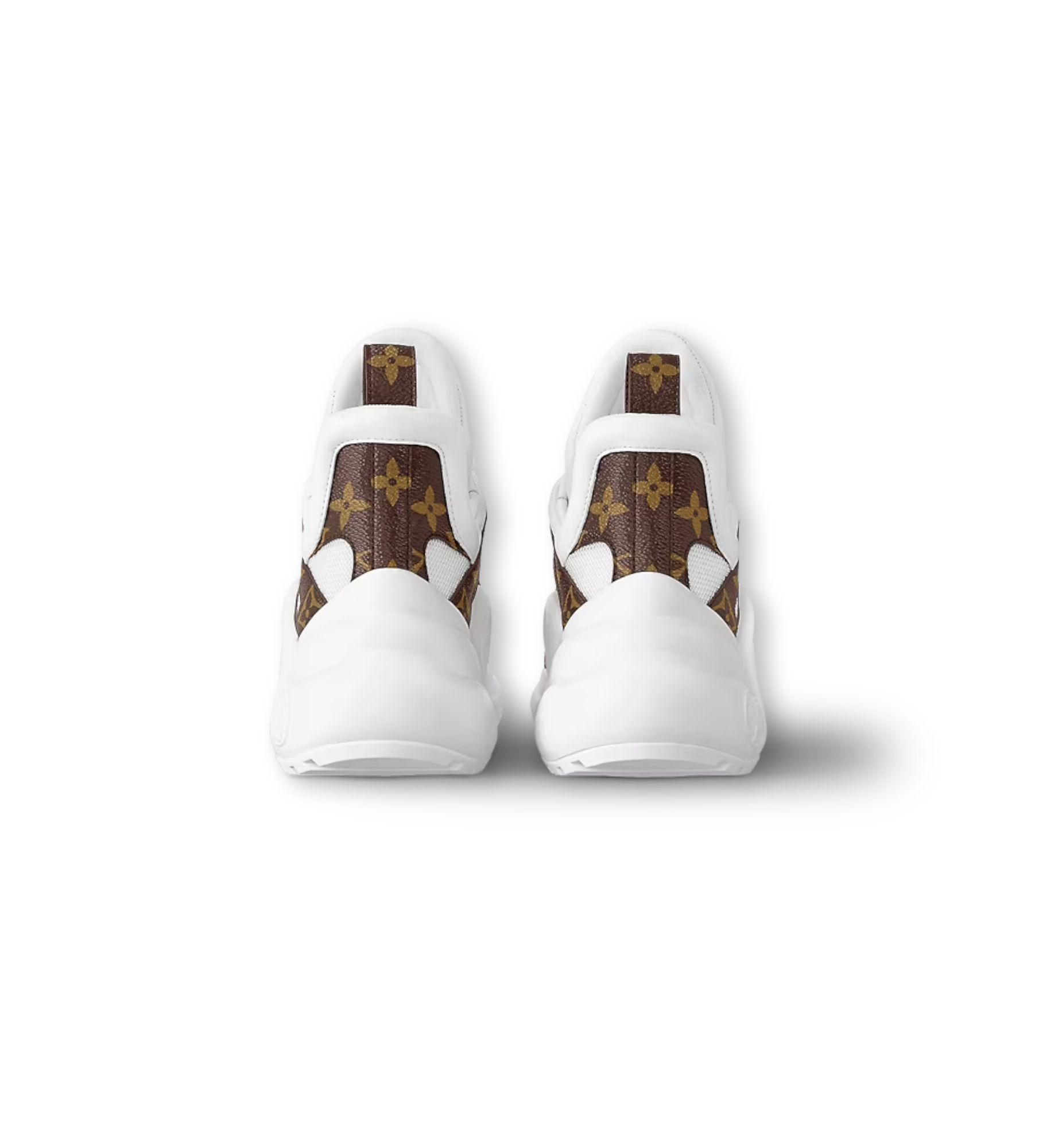 Louis Vuitton Archlight White Monogram Canvas Coated And Leather