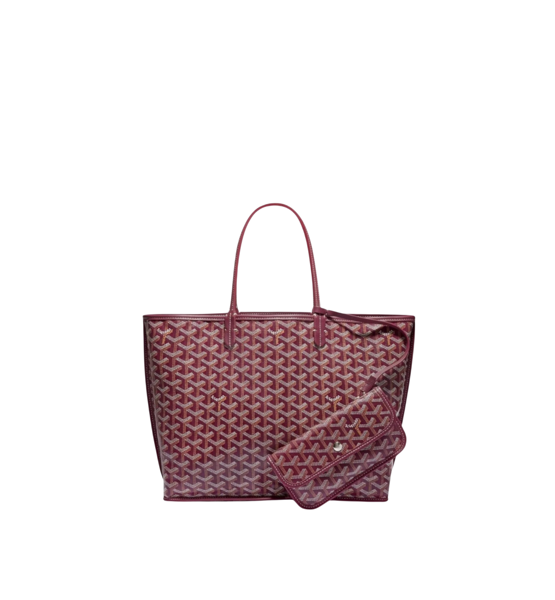 Goyard Anjou PM Bag Burgundy