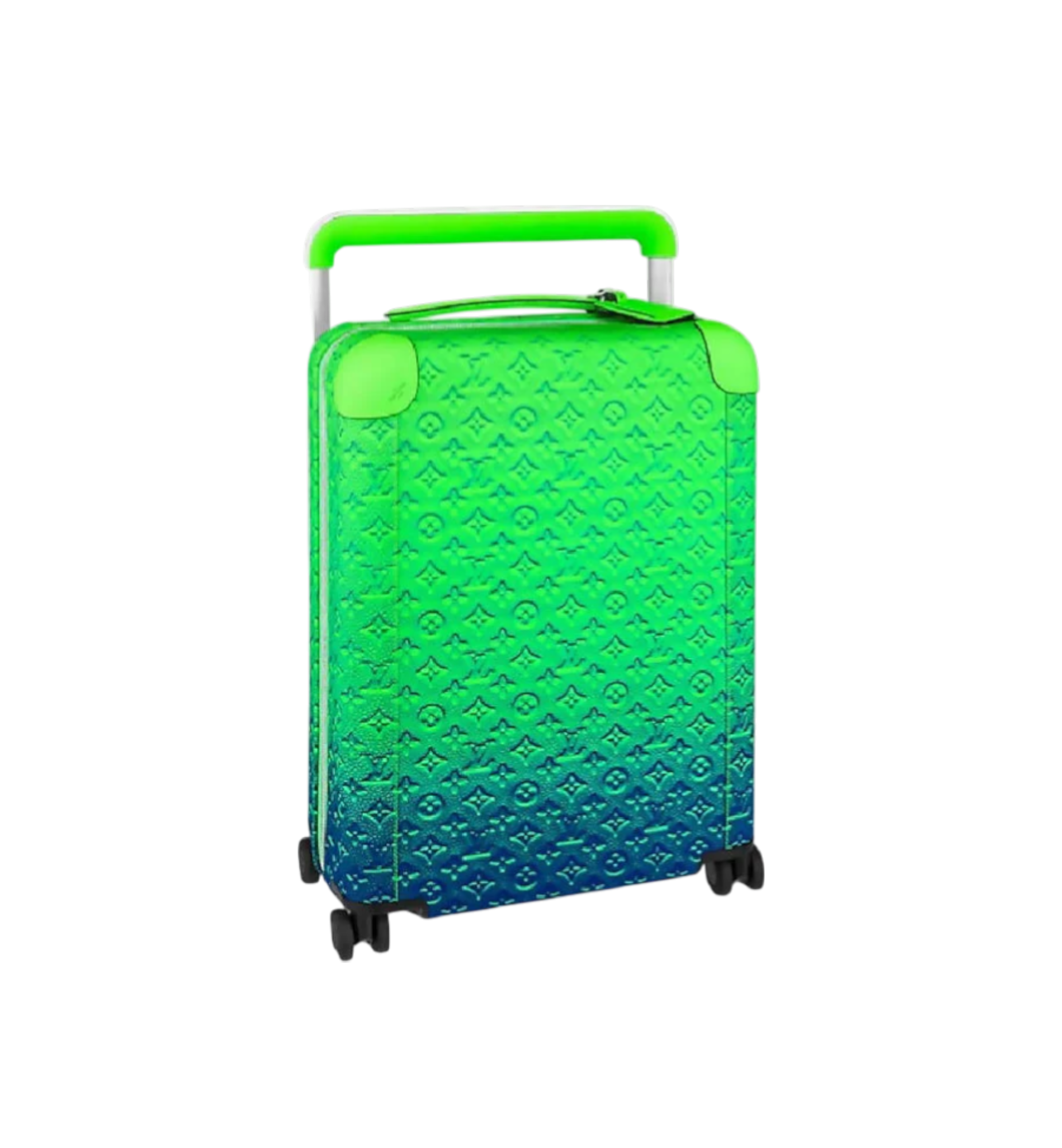 Louis Vuitton Horizon 55 Taurillon Illusion Bleu Vert