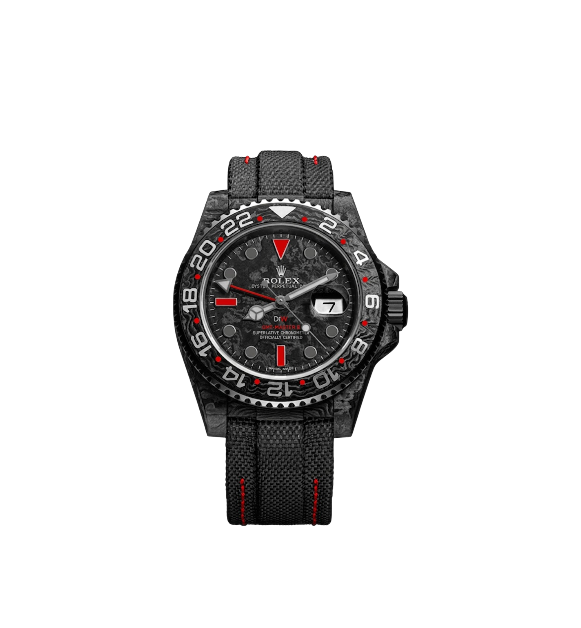 Rolex DIW GMT-Master II Carbon Black Dial