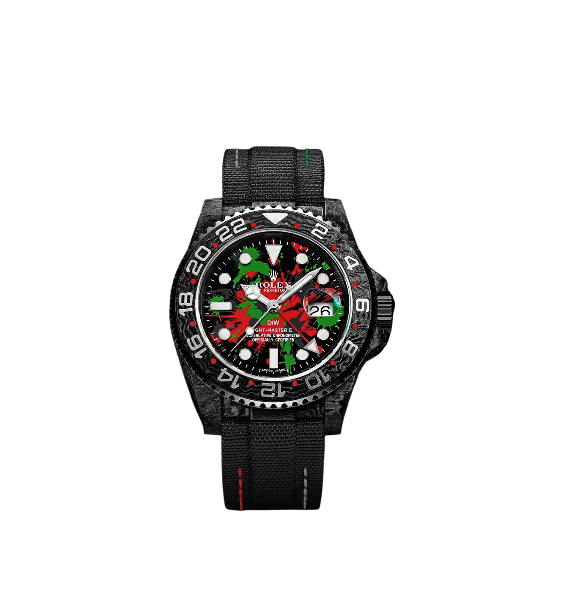 Rolex DIW GMT Master II "MOTLEY GMT" Black
