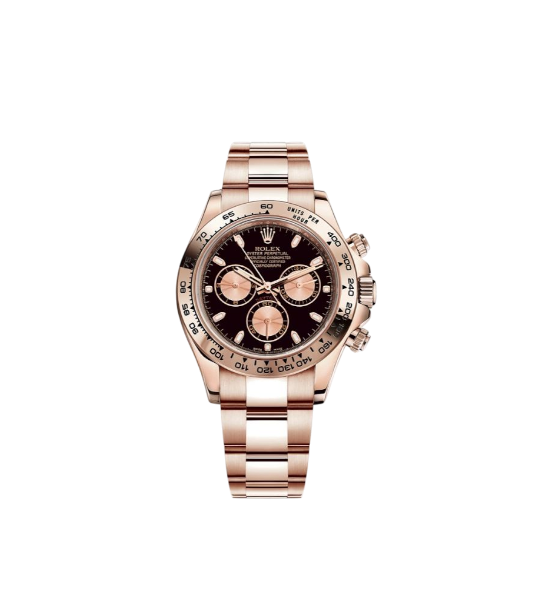 Rolex Cosmograph Daytona 40 Ref. 116505 - Automatic Black 18k Rose Gold Men's Wristwatch