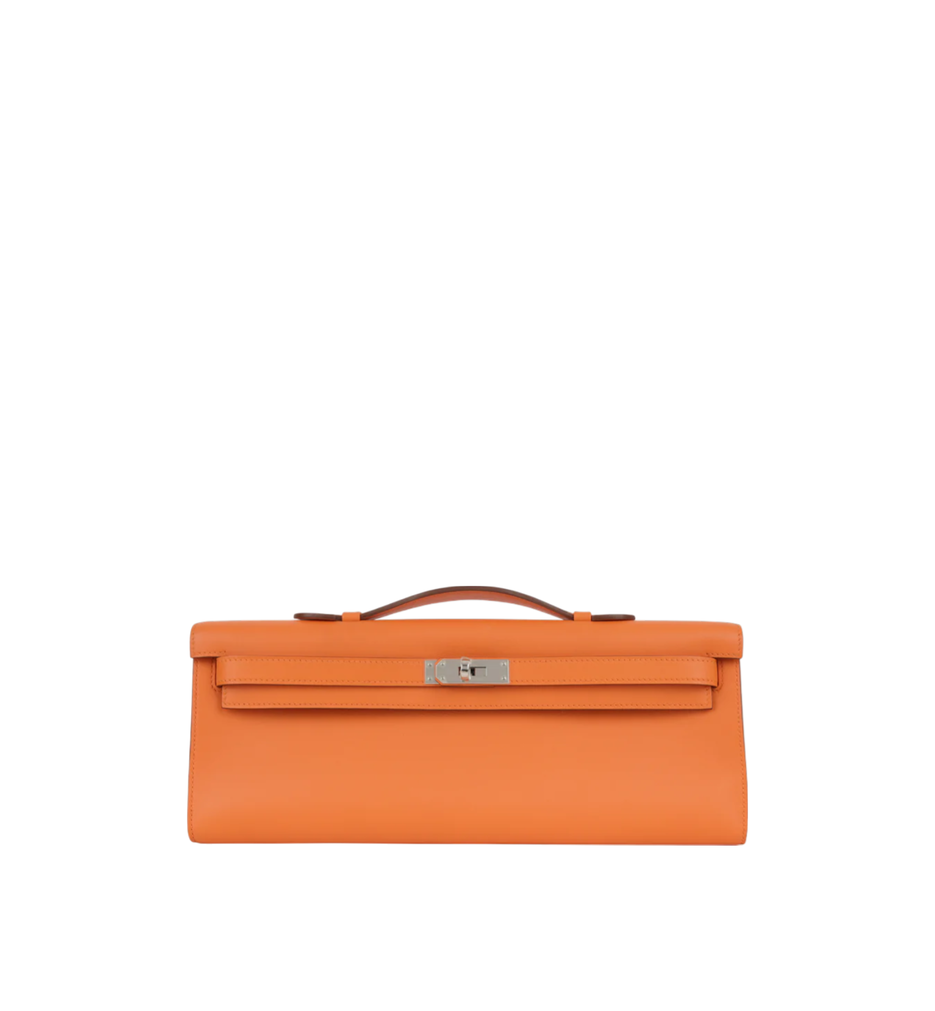 Hermès Kelly Cut Swift Orange PHW