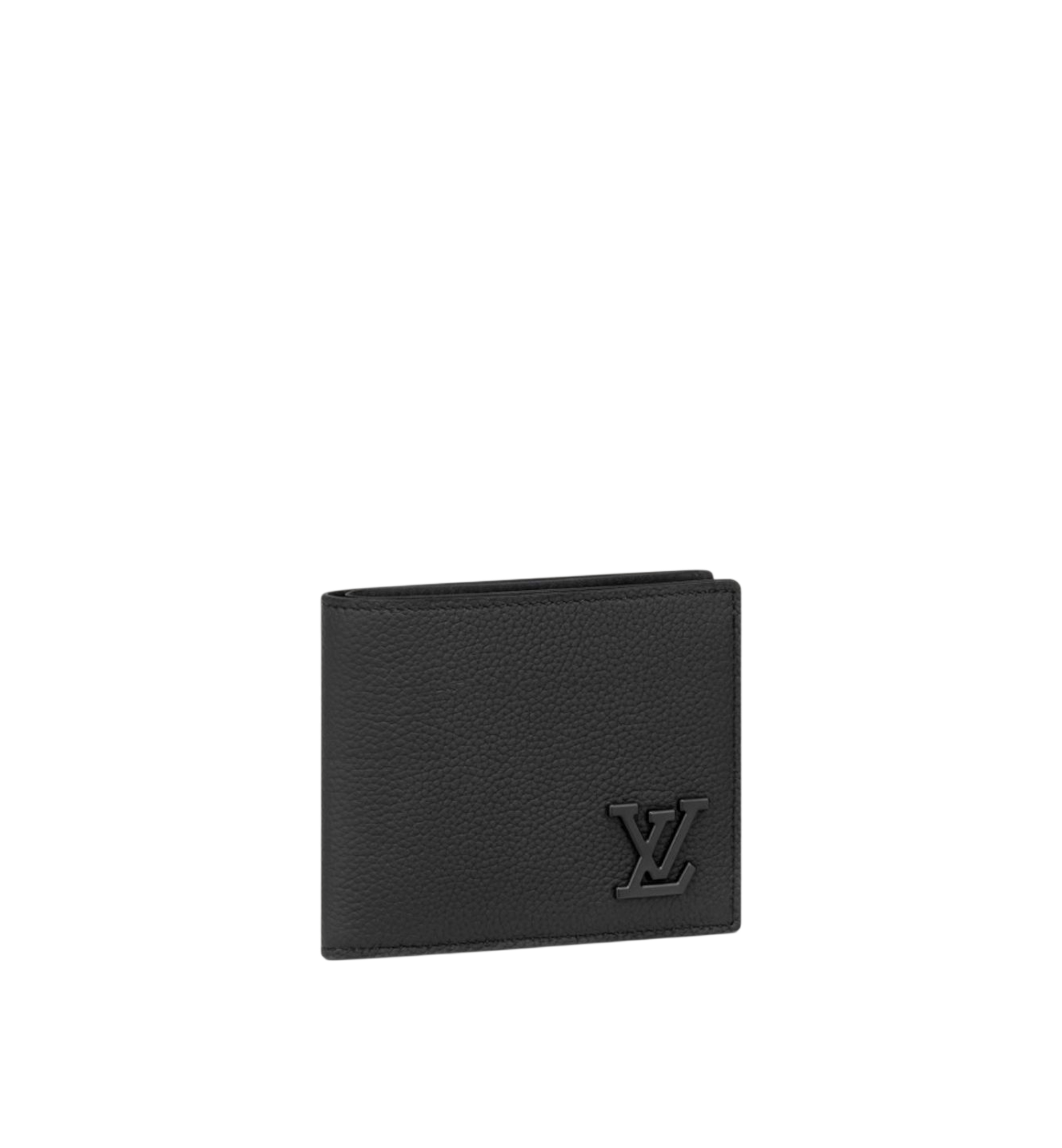 Louis Vuitton Black Aerogram Leather Multiple Wallet