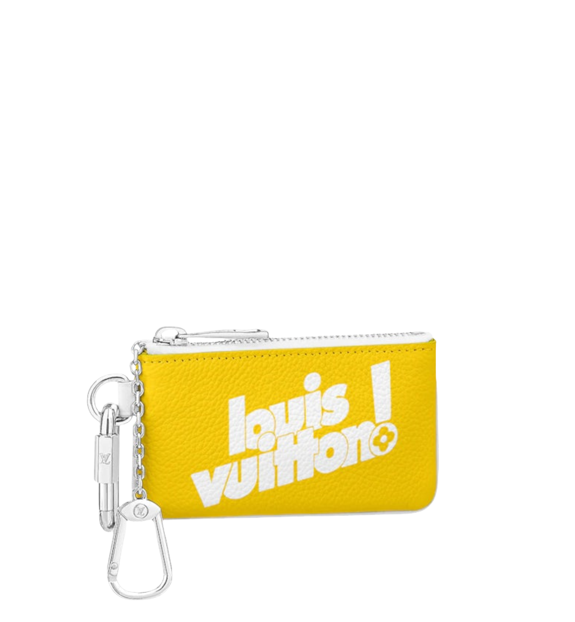 LOUIS VUITTON KEY POUCH EVERYDAY LEATHER YELLOW