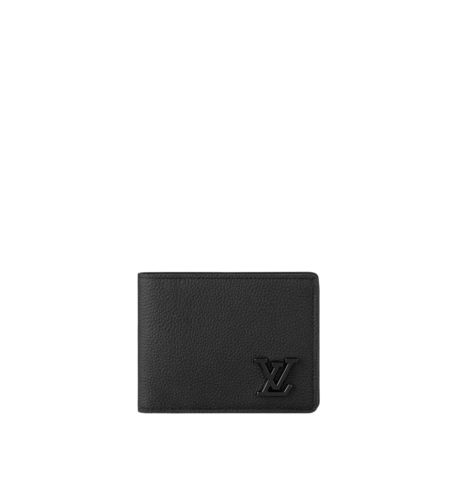 Louis Vuitton Black Aerogram Leather Multiple Wallet