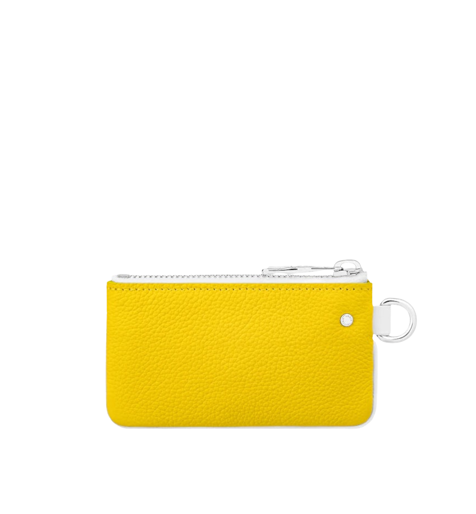 LOUIS VUITTON KEY POUCH EVERYDAY LEATHER YELLOW