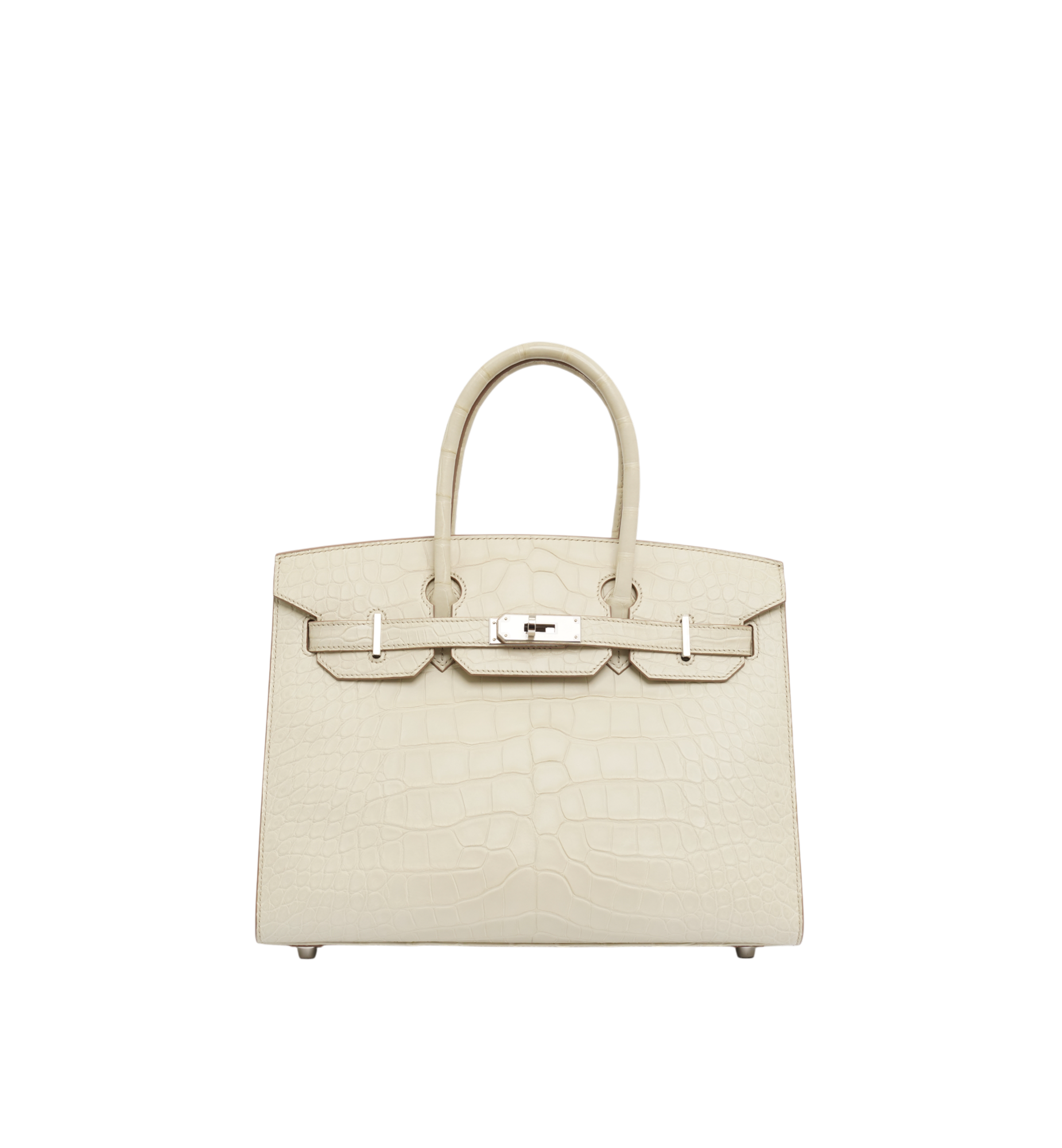 Hermès Birkin 30 Croc Beton PHW