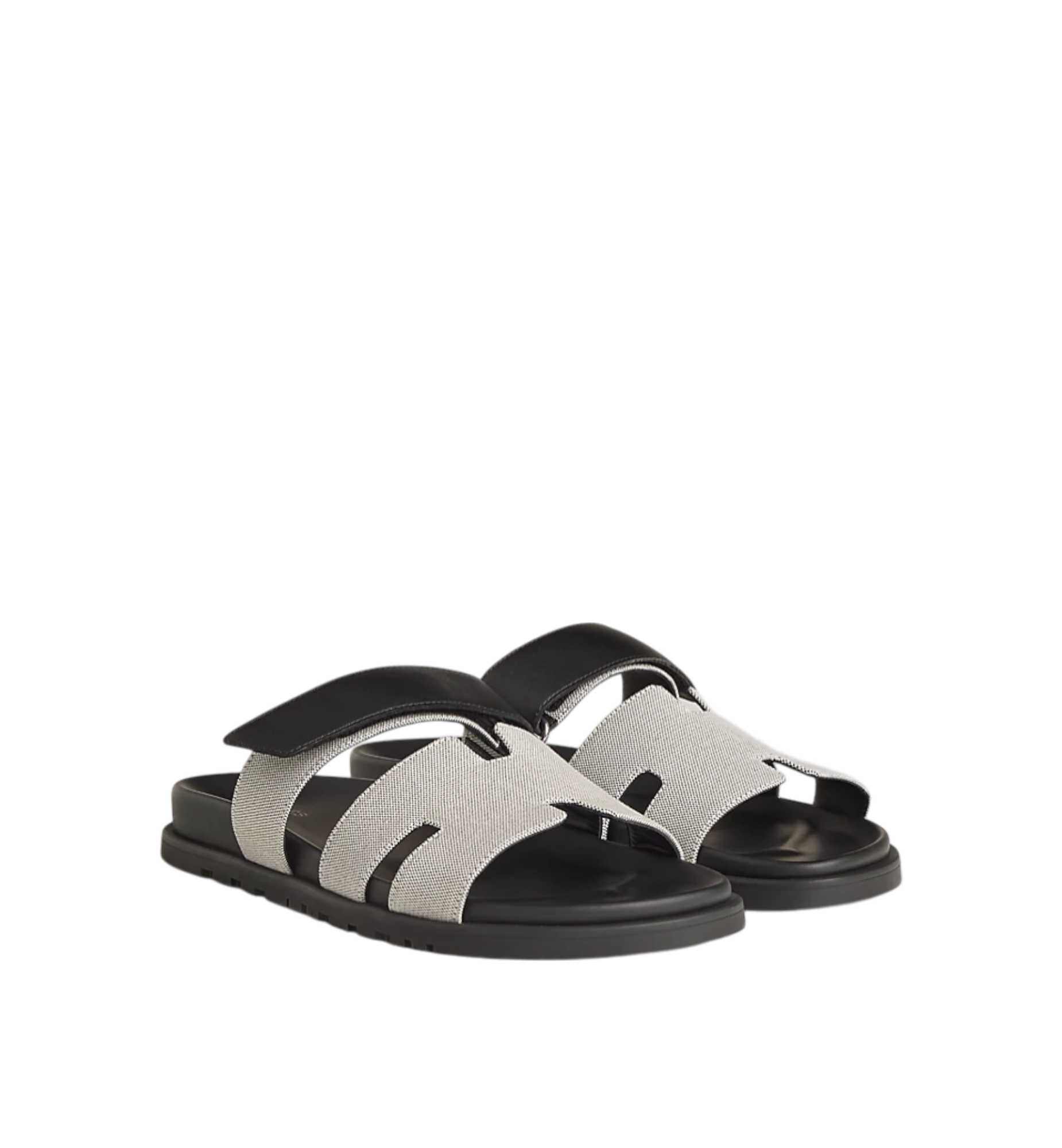 Hermès Chypre Sandals Prunoir | Noir